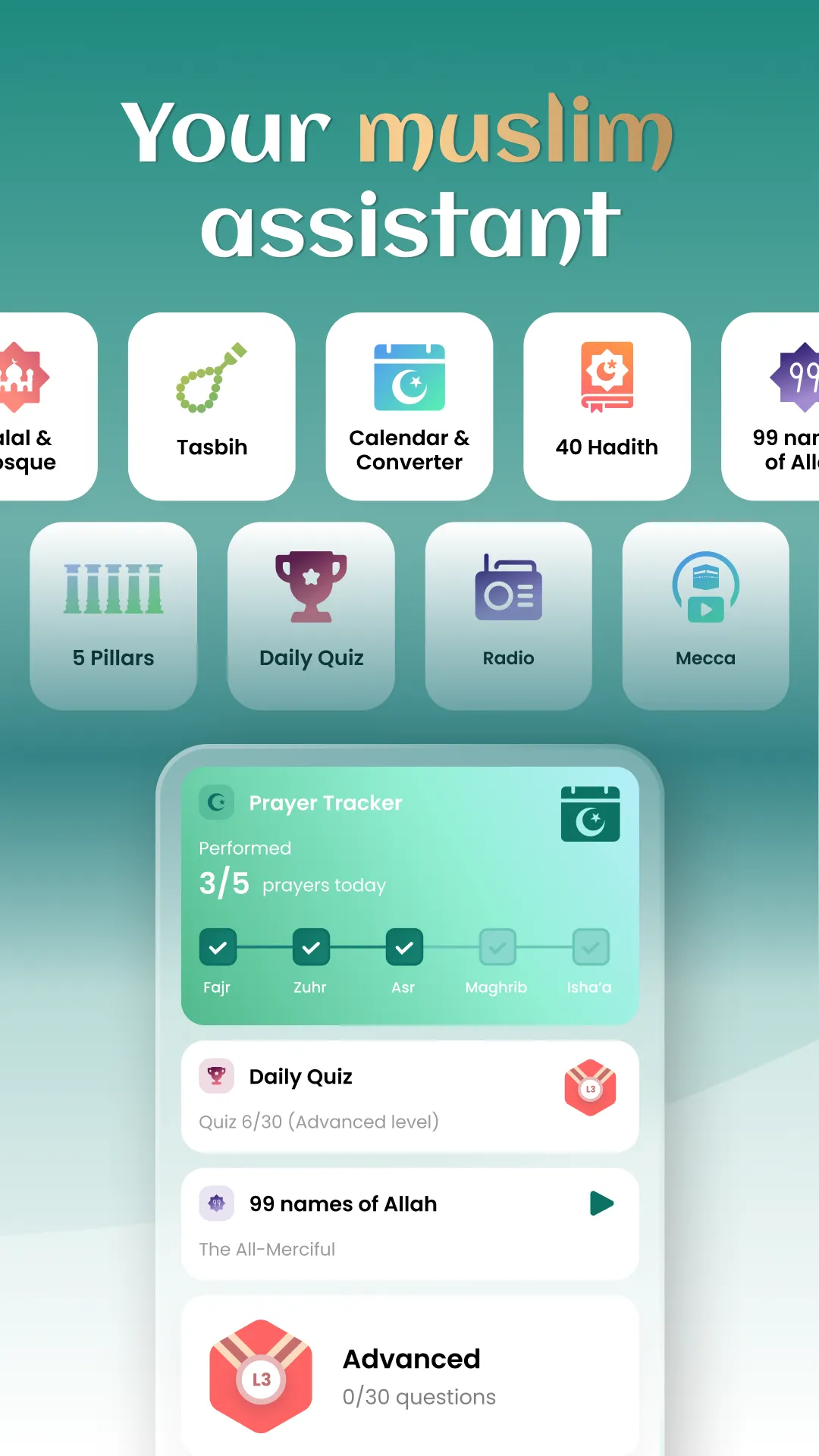 Prayer Times - Azan Pro Muslim | Indus Appstore | Screenshot