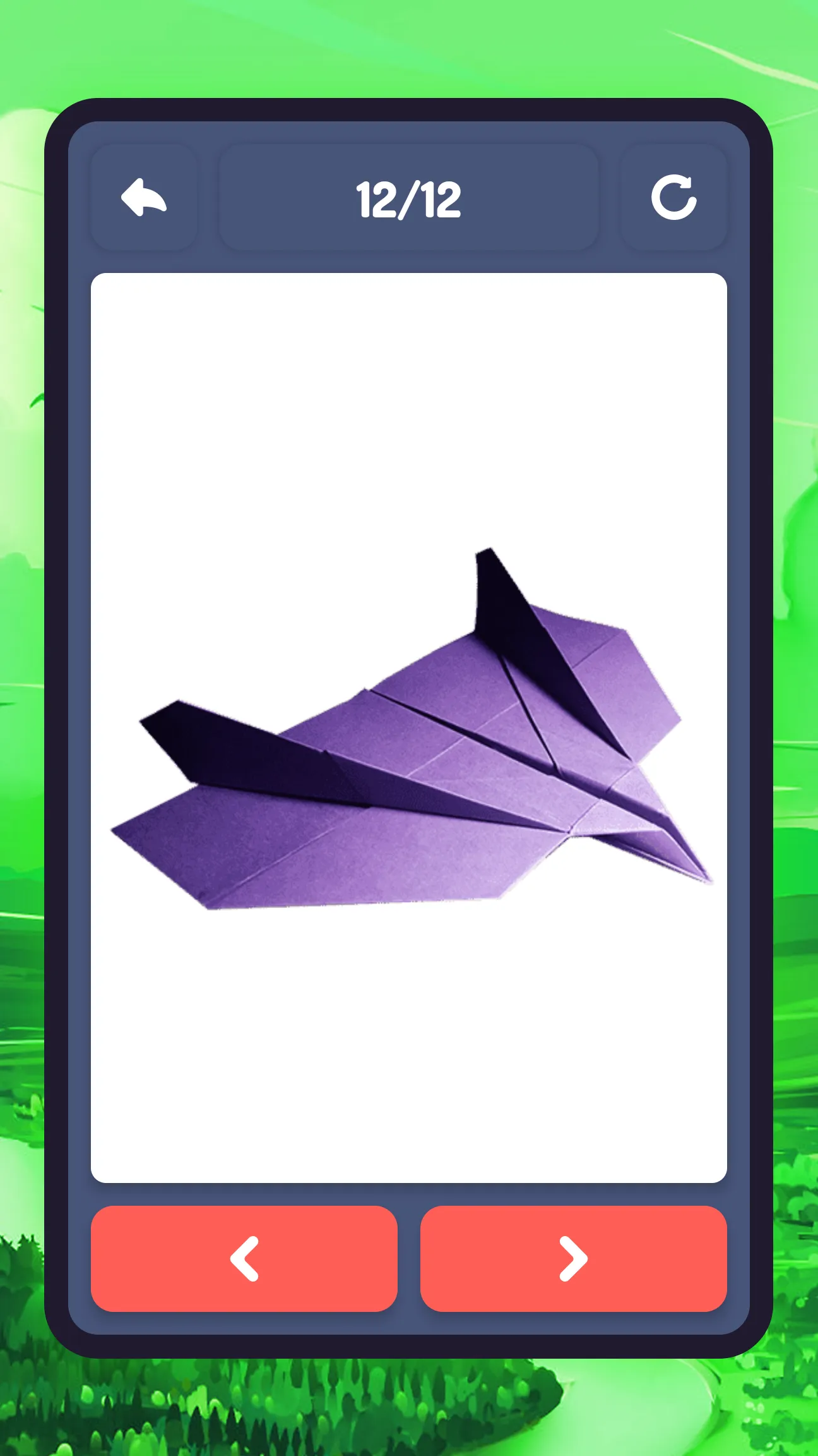 Origami aircraft, paper | Indus Appstore | Screenshot