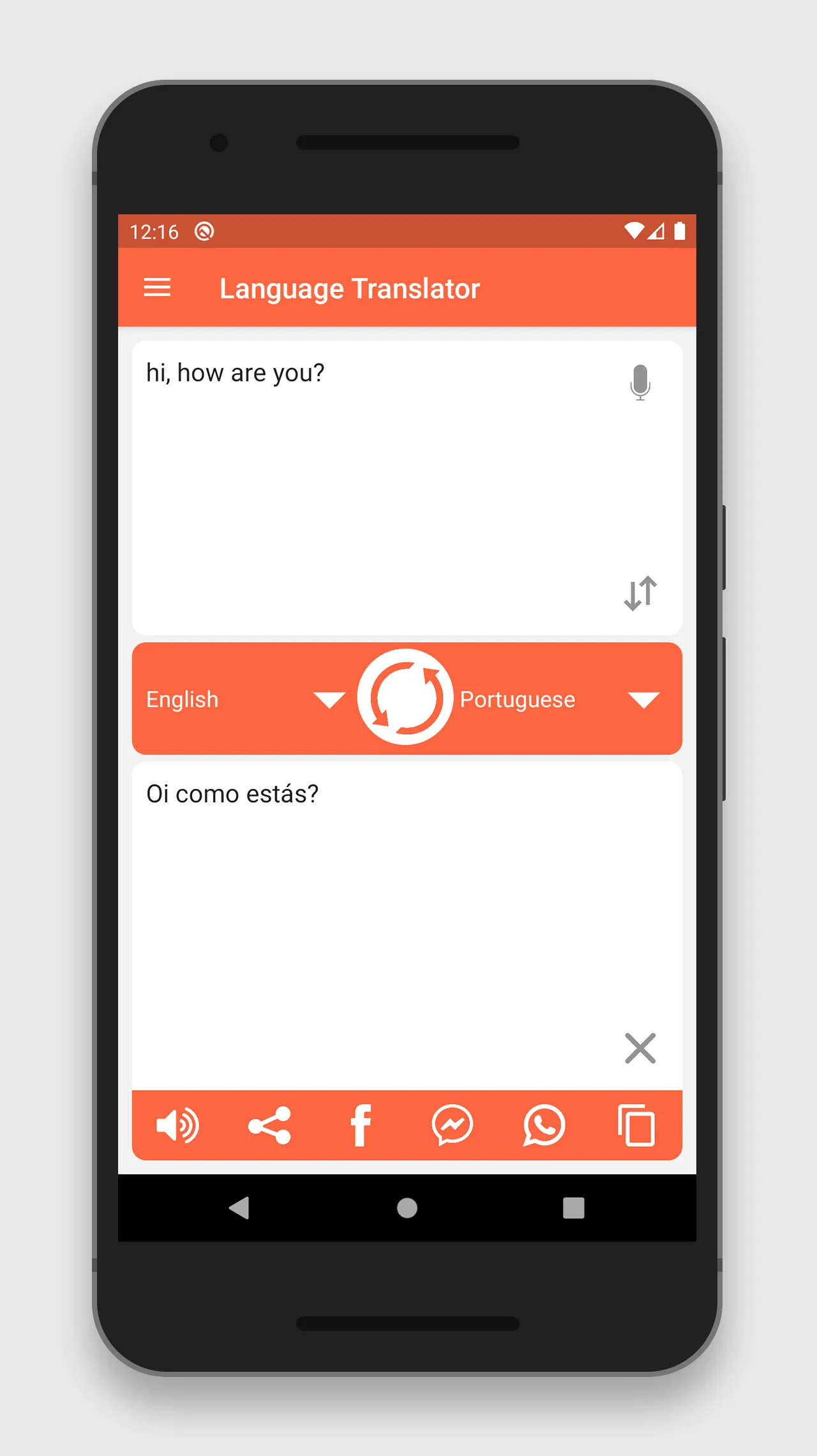 Language Translator | Indus Appstore | Screenshot