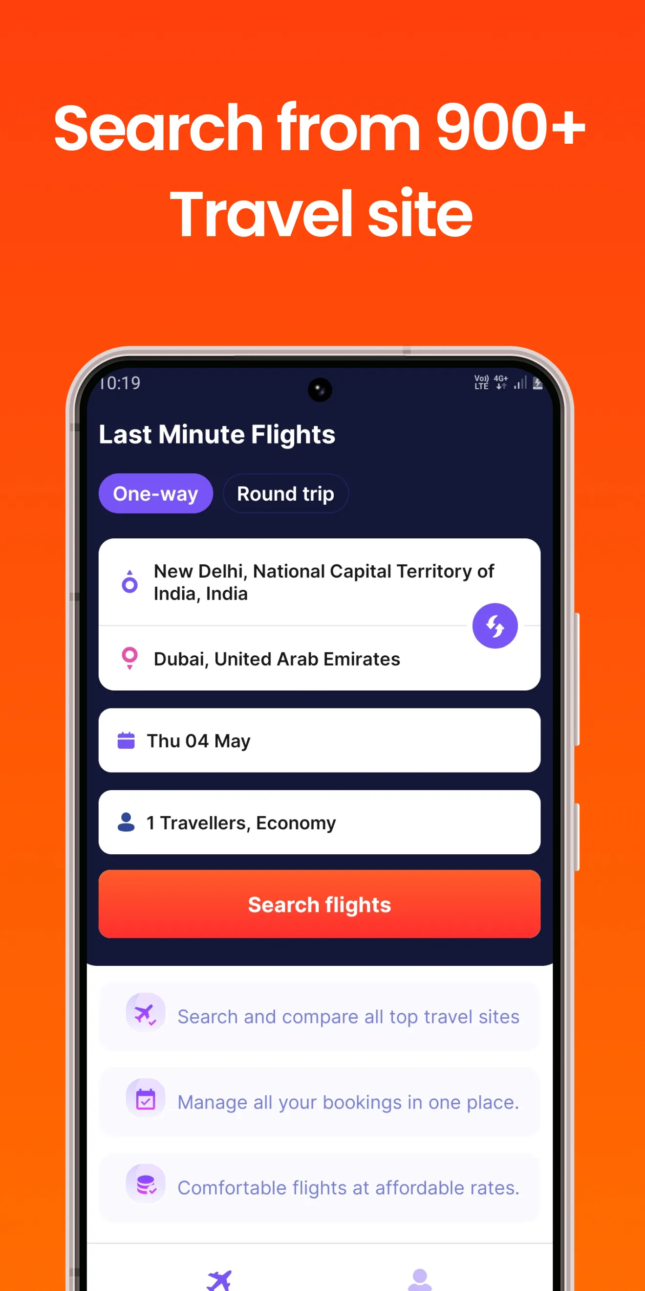 Last Minute Flights・Budget Air | Indus Appstore | Screenshot