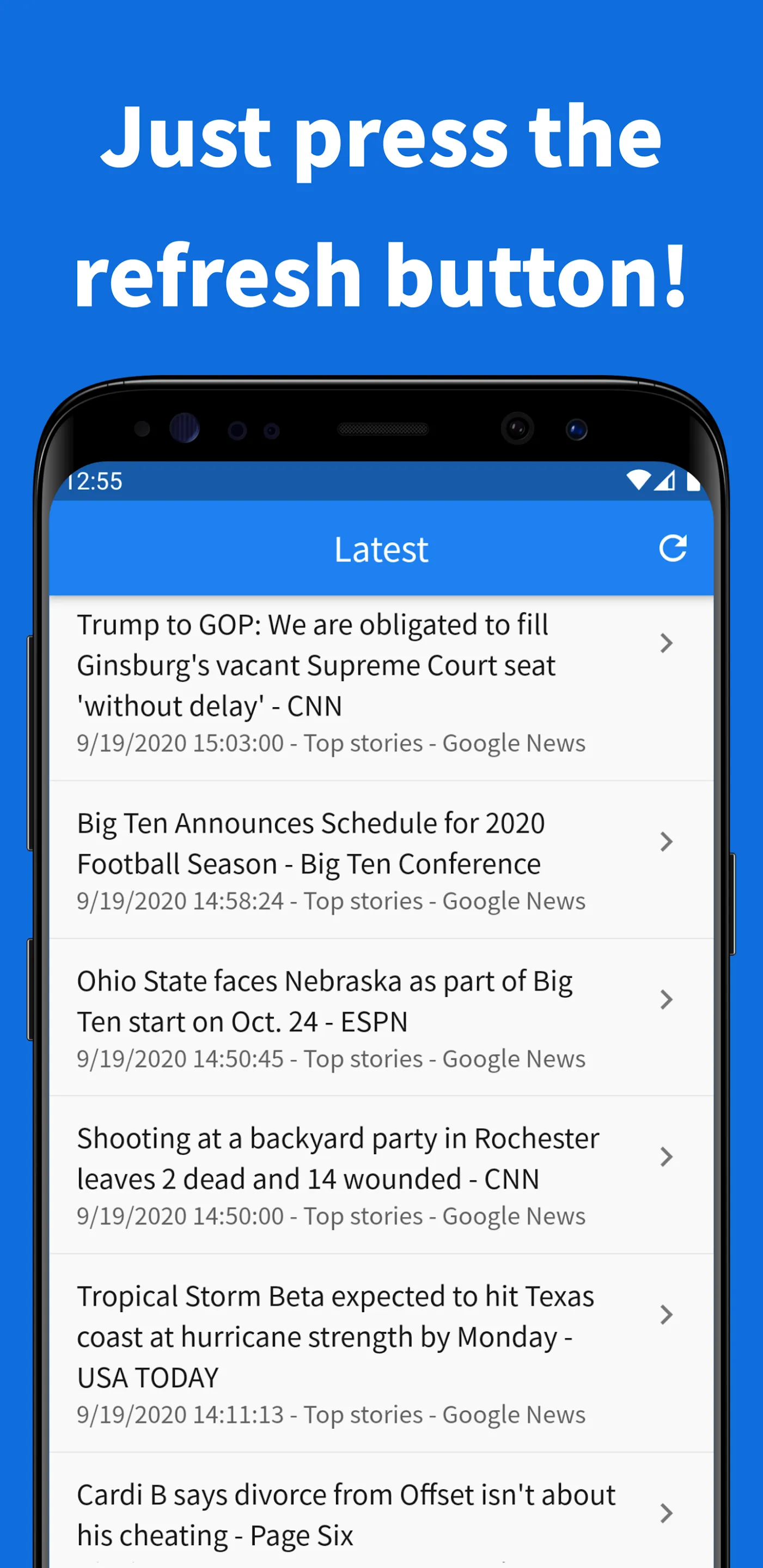 FLAT RSS Reader | Indus Appstore | Screenshot