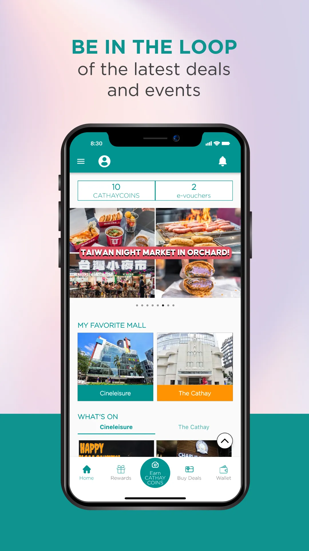 Cathay Malls | Indus Appstore | Screenshot