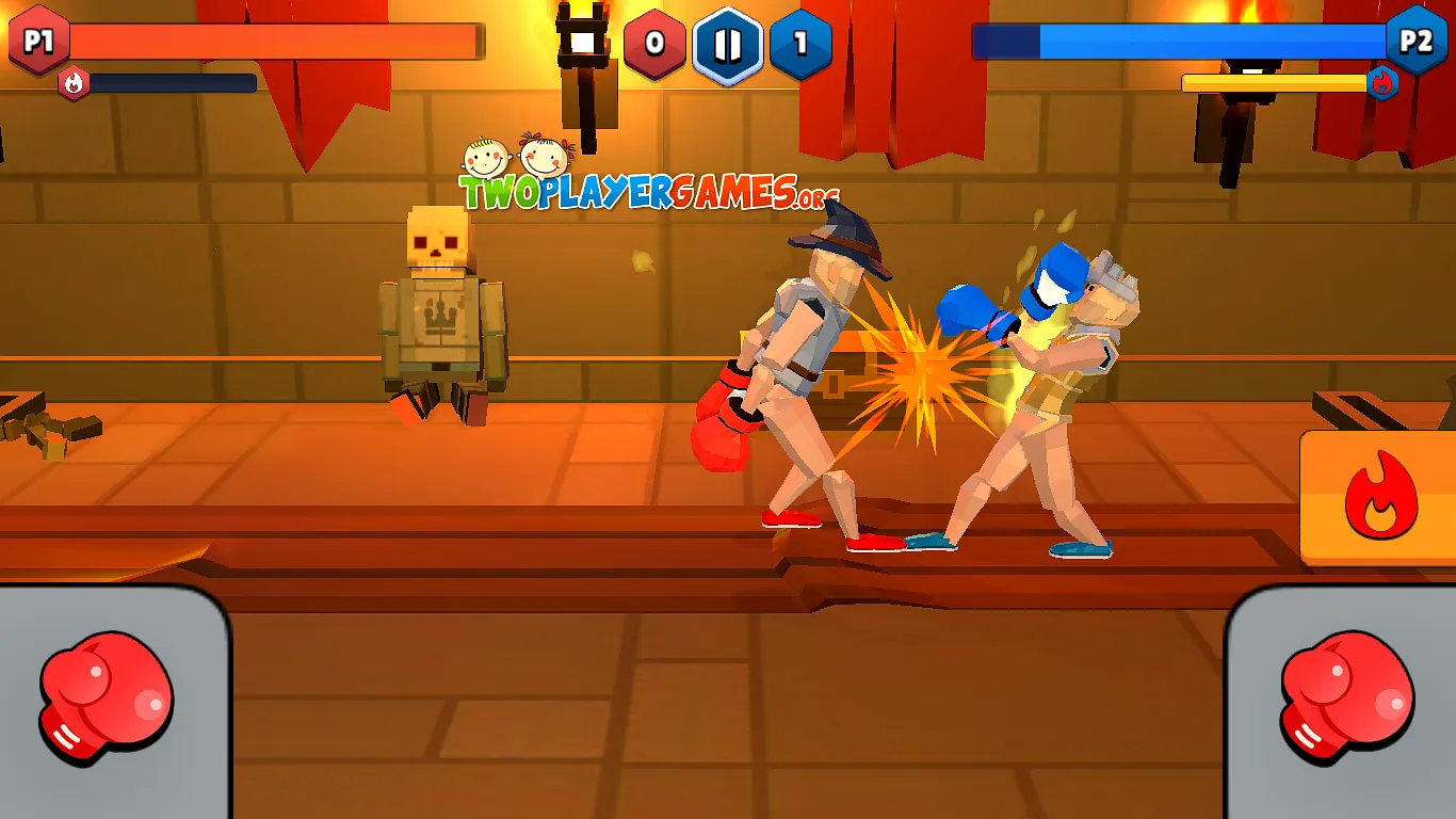 Ragdoll Wrestlers - 2 Player | Indus Appstore | Screenshot