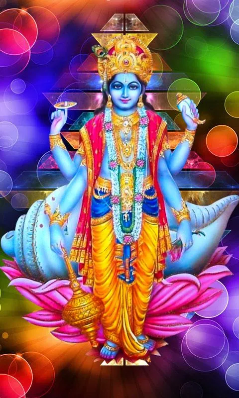 God Vishnu Live Wallpaper | Indus Appstore | Screenshot