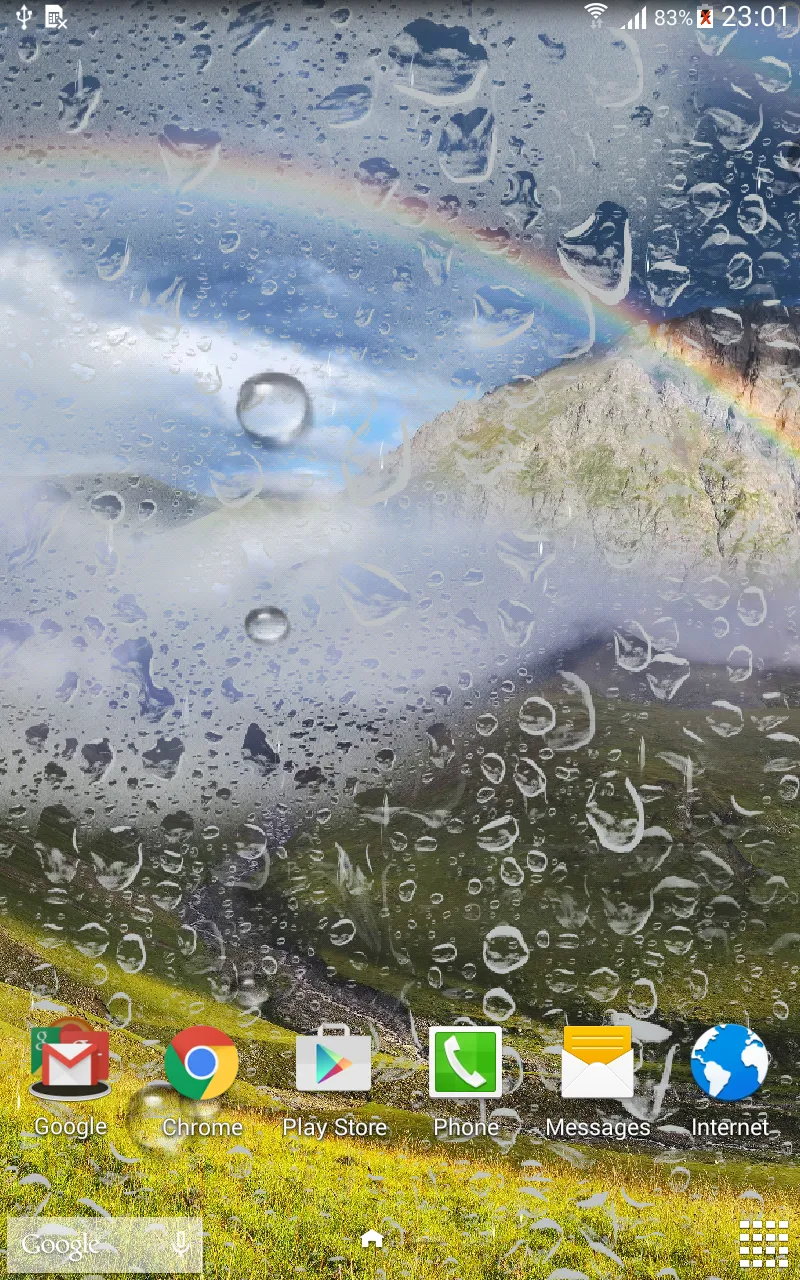 Rainbow Live Wallpaper | Indus Appstore | Screenshot