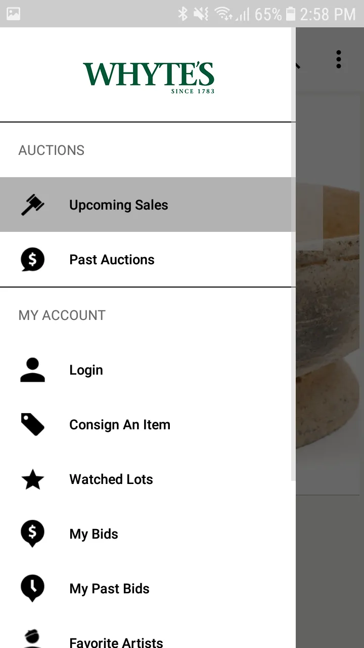 Whytes Auctions | Indus Appstore | Screenshot