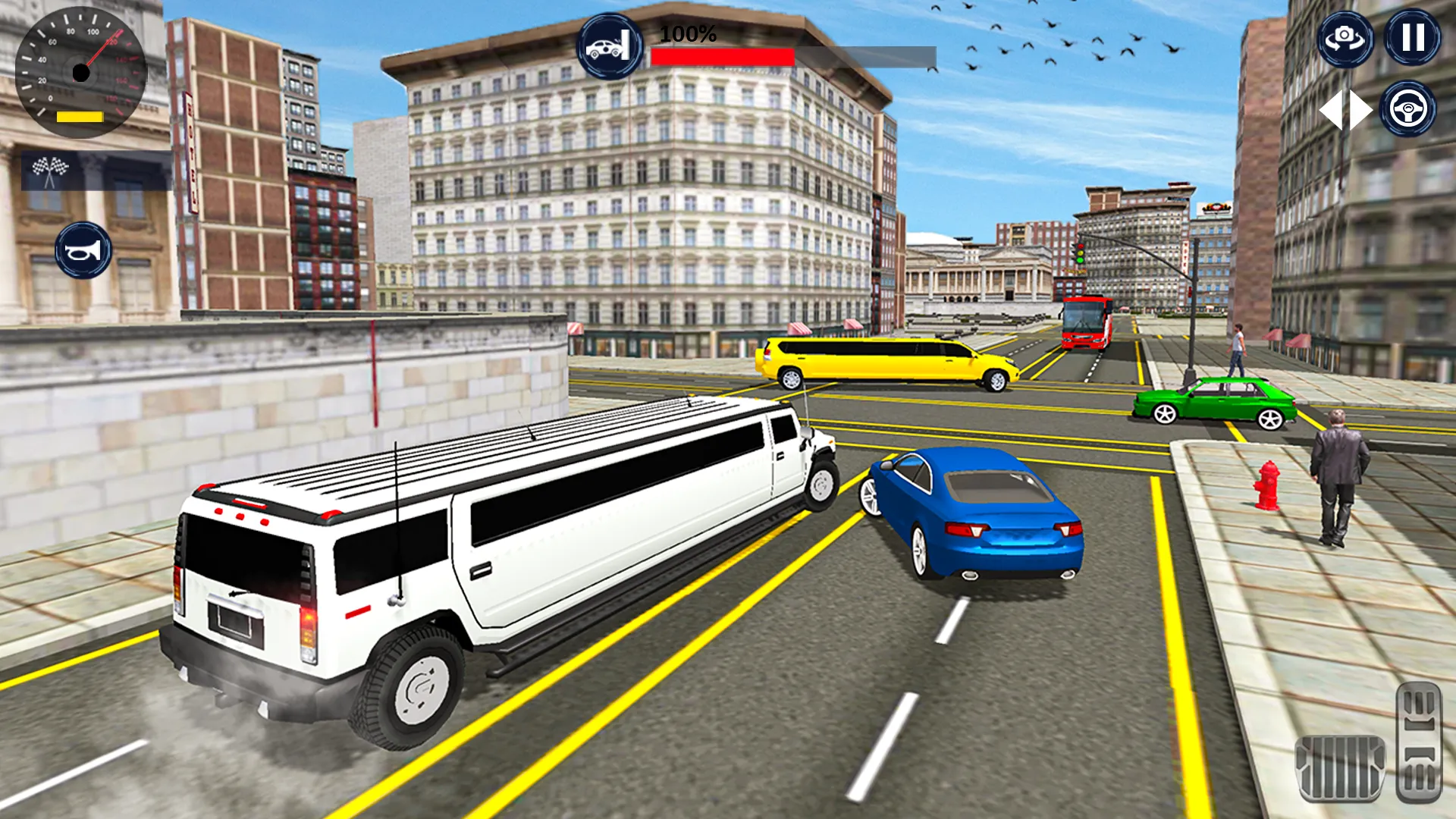 Car driving limousine car game | Indus Appstore | Screenshot