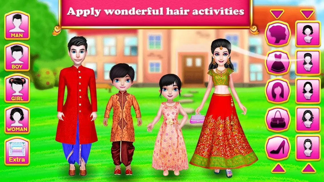 Royal Indian Wedding Dress Up | Indus Appstore | Screenshot