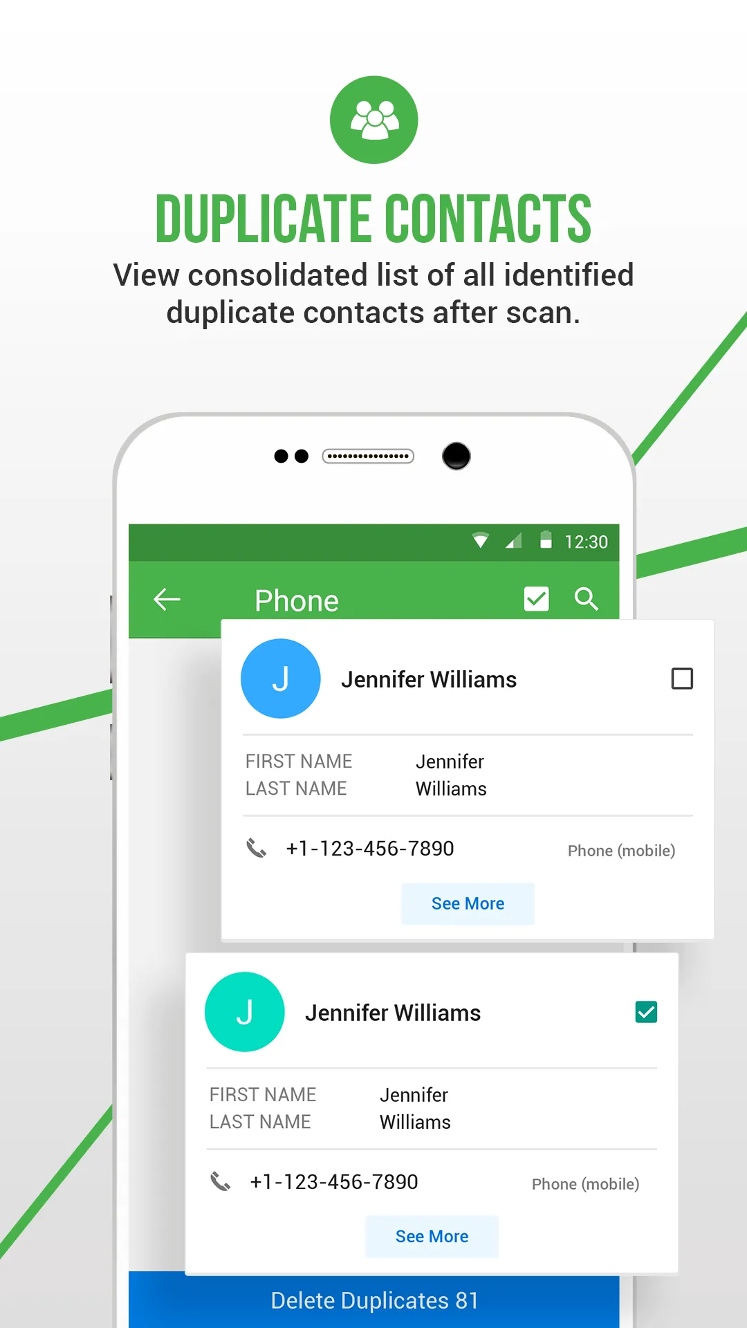 Duplicate Contacts Fixer | Indus Appstore | Screenshot