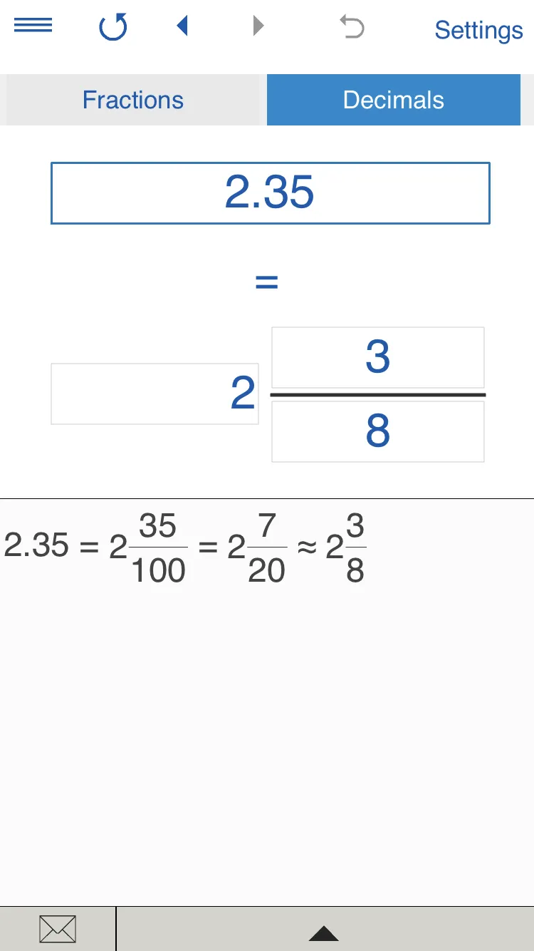 Fraction Calculator 4in1 | Indus Appstore | Screenshot