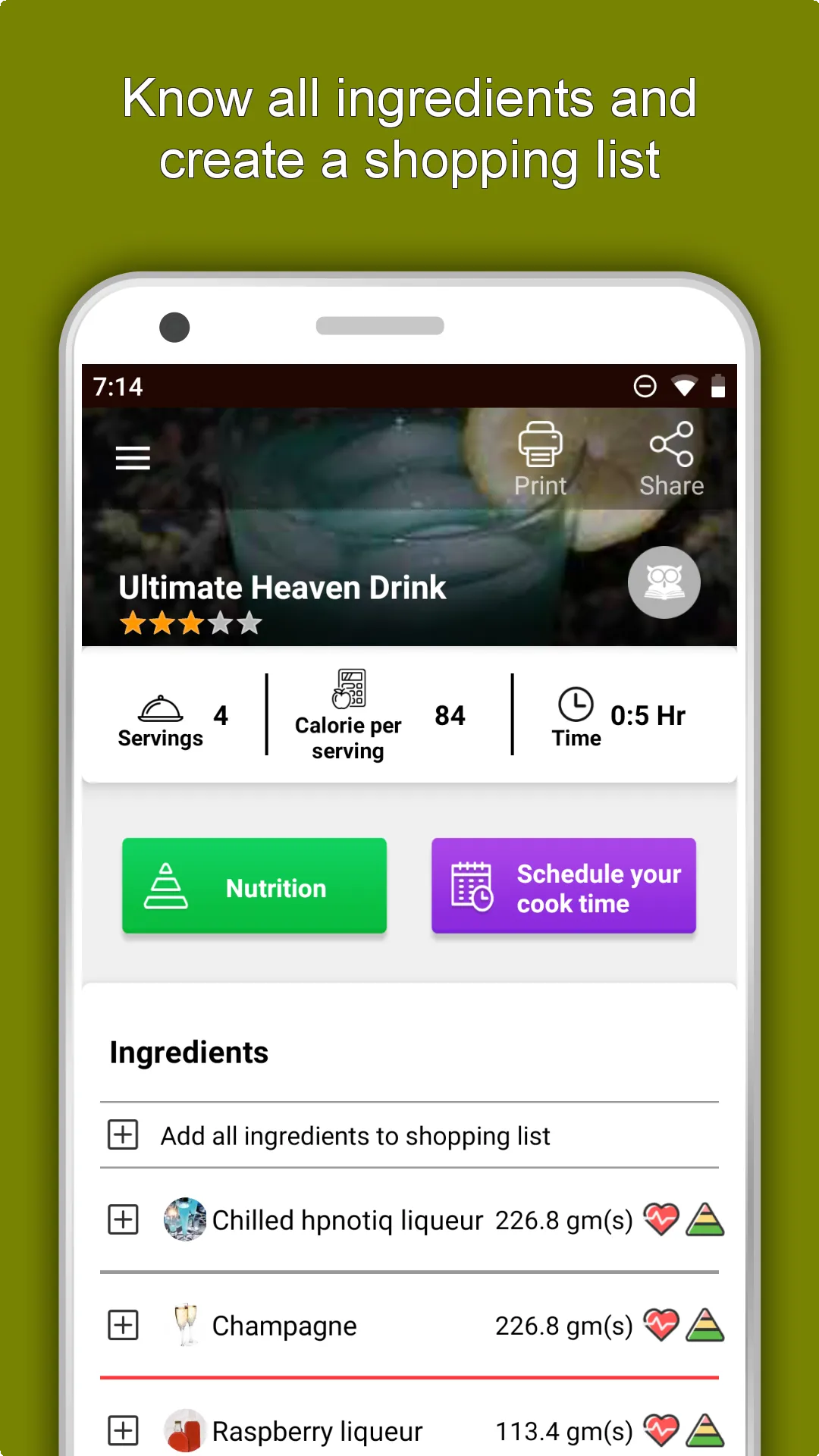 All Cocktail and Drink Recipes | Indus Appstore | Screenshot