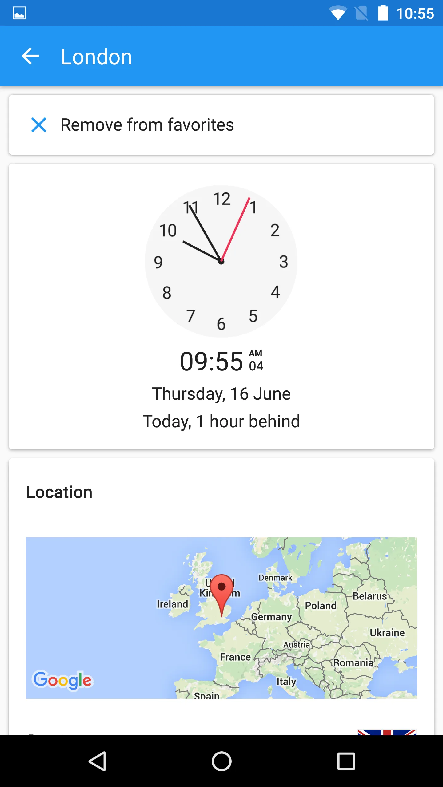 World Clock by timeanddate.com | Indus Appstore | Screenshot