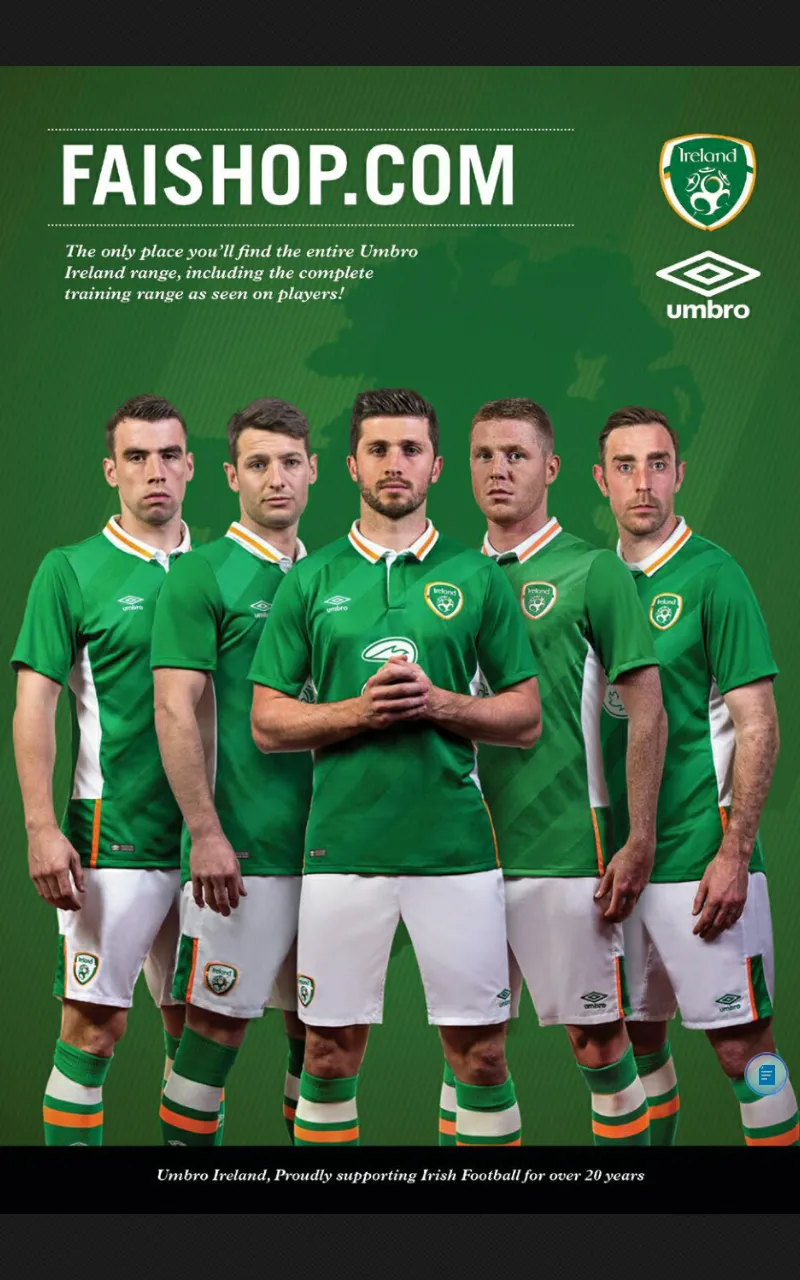 FAI Republic of Ireland | Indus Appstore | Screenshot