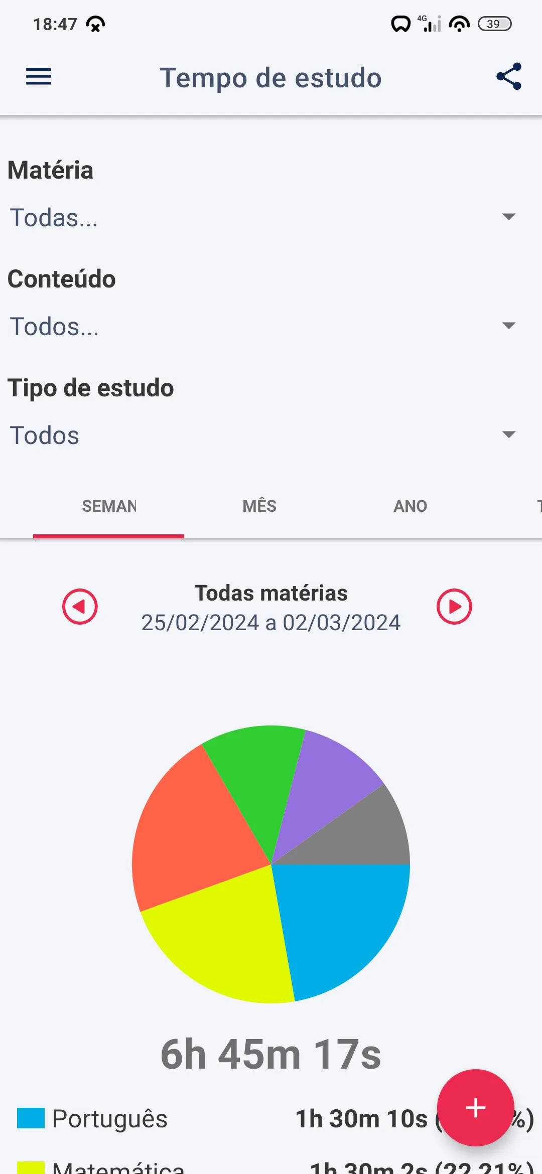 Aprovado - Controle de Estudos | Indus Appstore | Screenshot