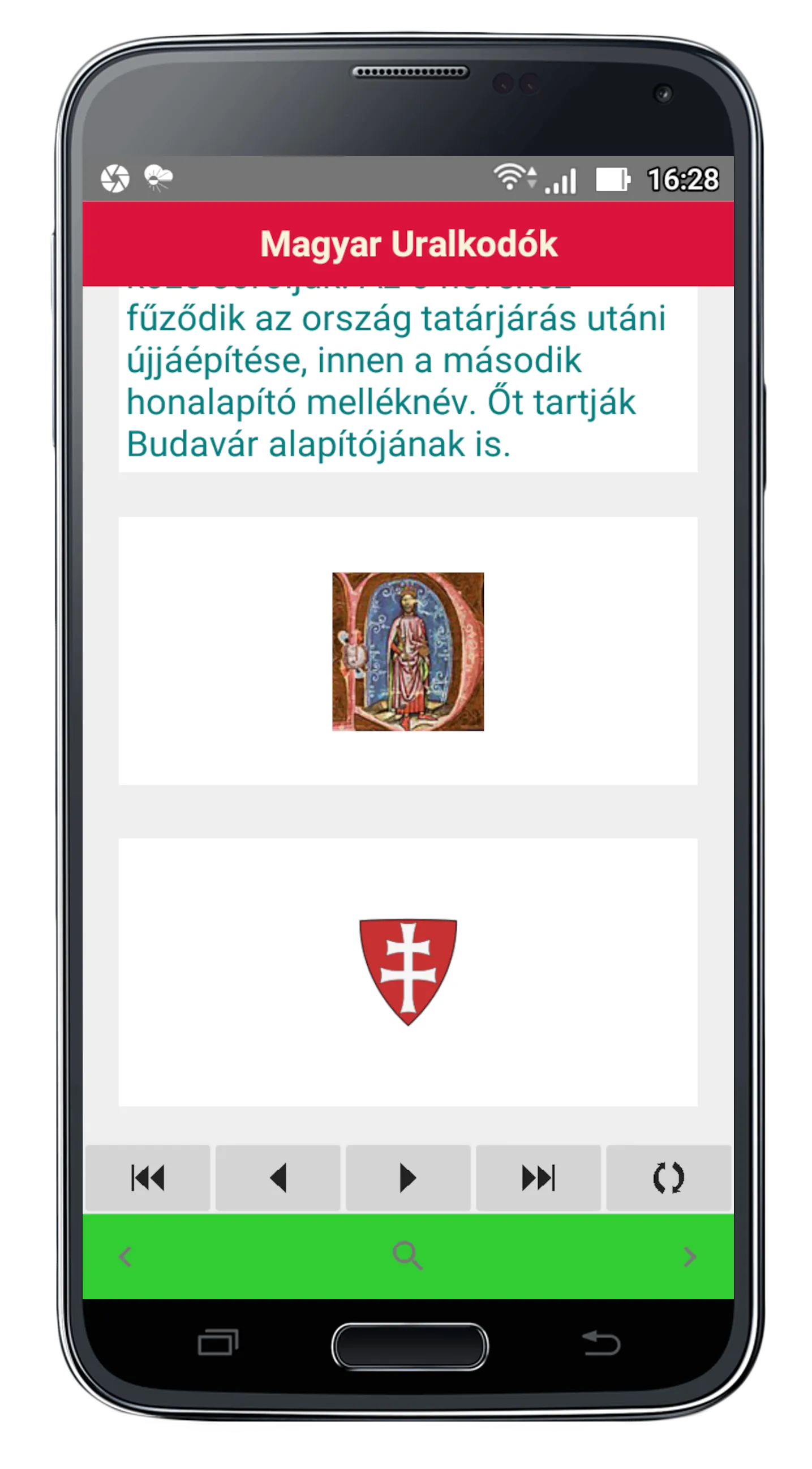 Magyar Uralkodók | Indus Appstore | Screenshot