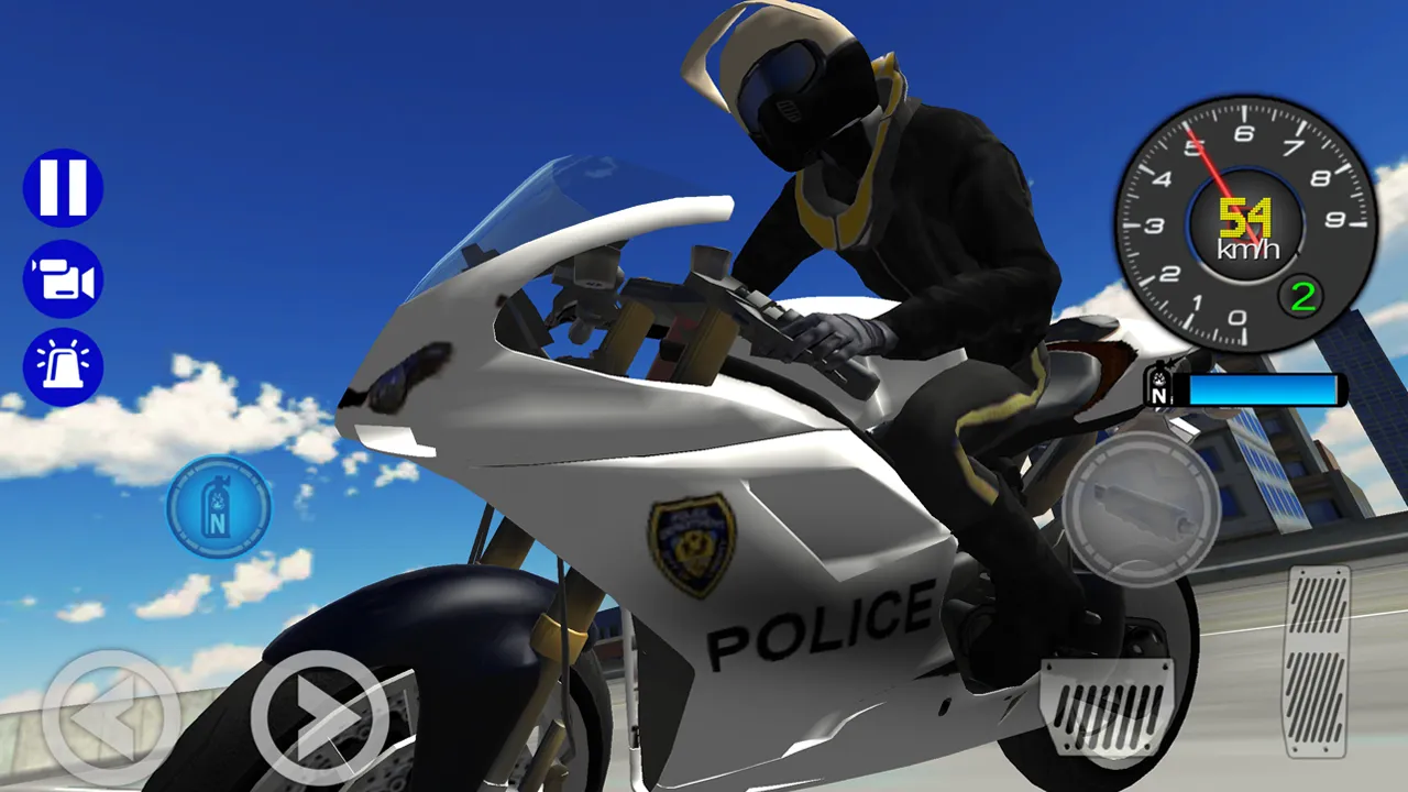 Police Bike City Simulator | Indus Appstore | Screenshot