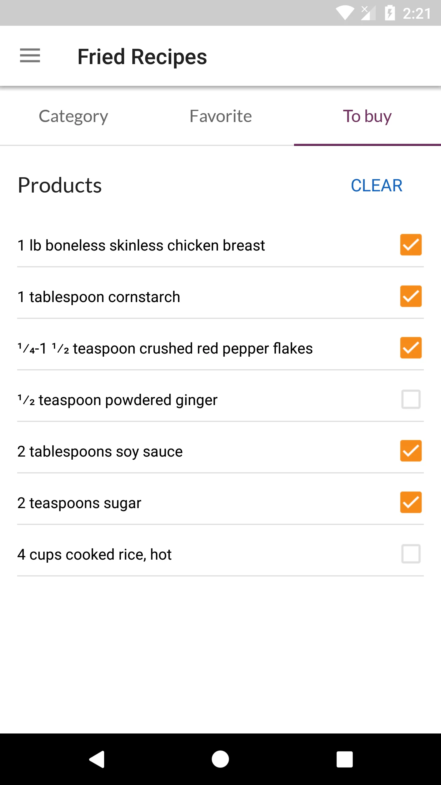 Fried Recipes | Indus Appstore | Screenshot