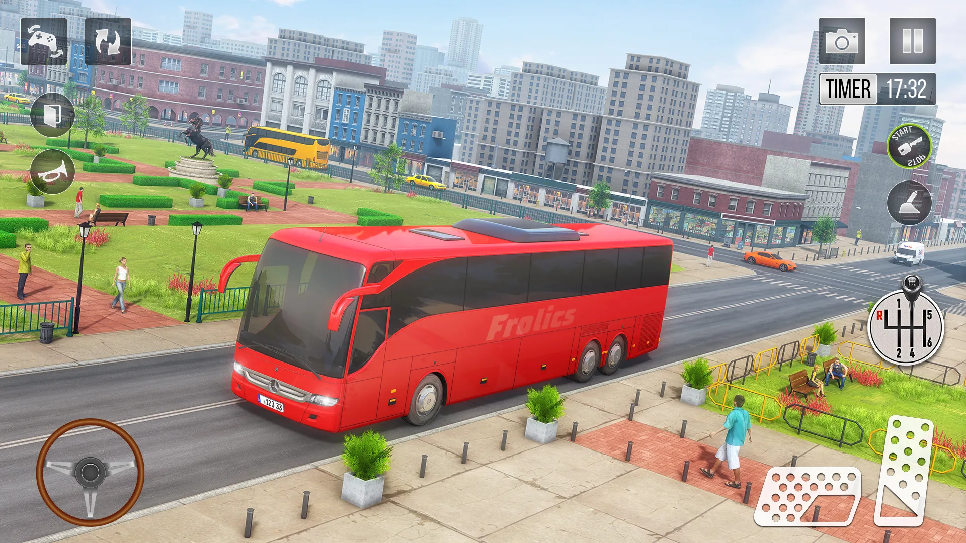 Drive Urban Bus Simulator 2024 | Indus Appstore | Screenshot