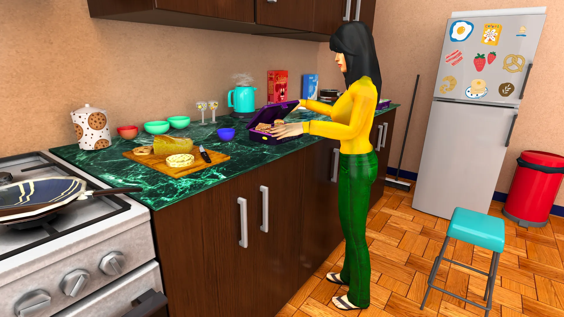 Virtual Mother Single Mom Sim | Indus Appstore | Screenshot
