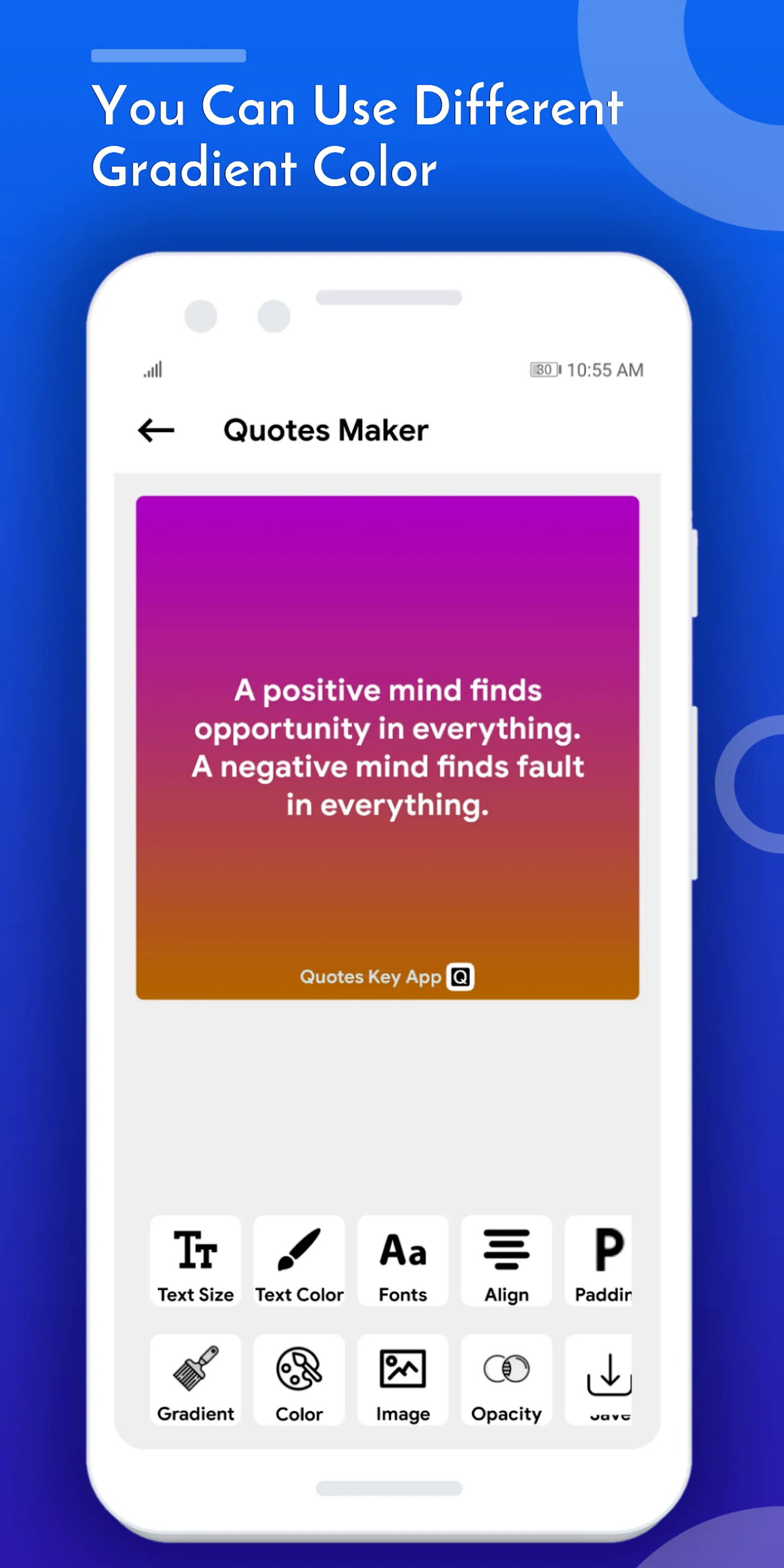 The Quotes Key: Messages | Indus Appstore | Screenshot