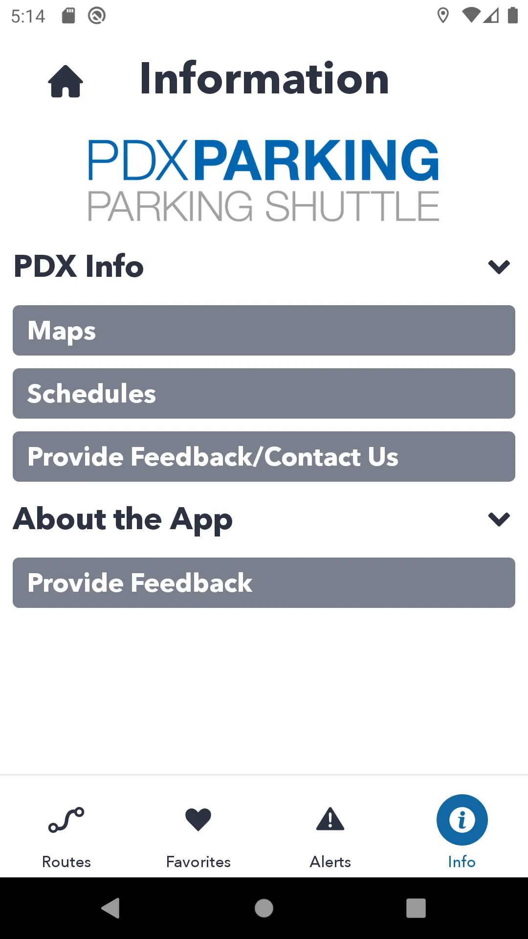 PDX Parking | Indus Appstore | Screenshot