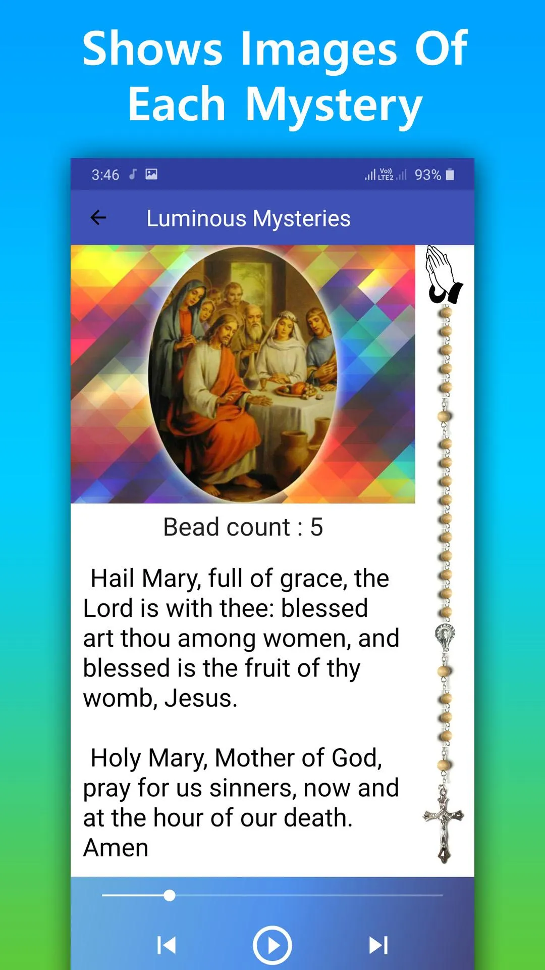 Rosary Audio Catholic | Indus Appstore | Screenshot