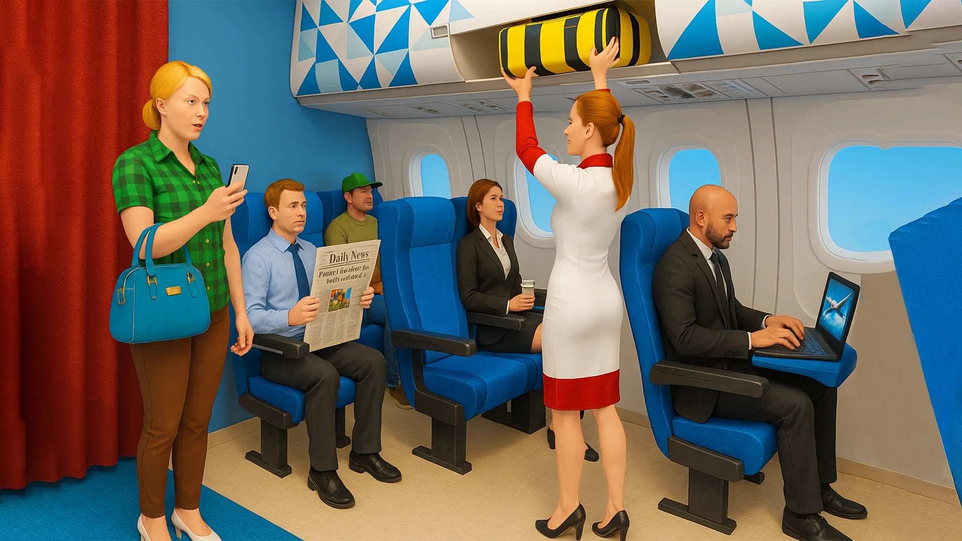 Cabin Crew Simulator: Fly Life | Indus Appstore | Screenshot