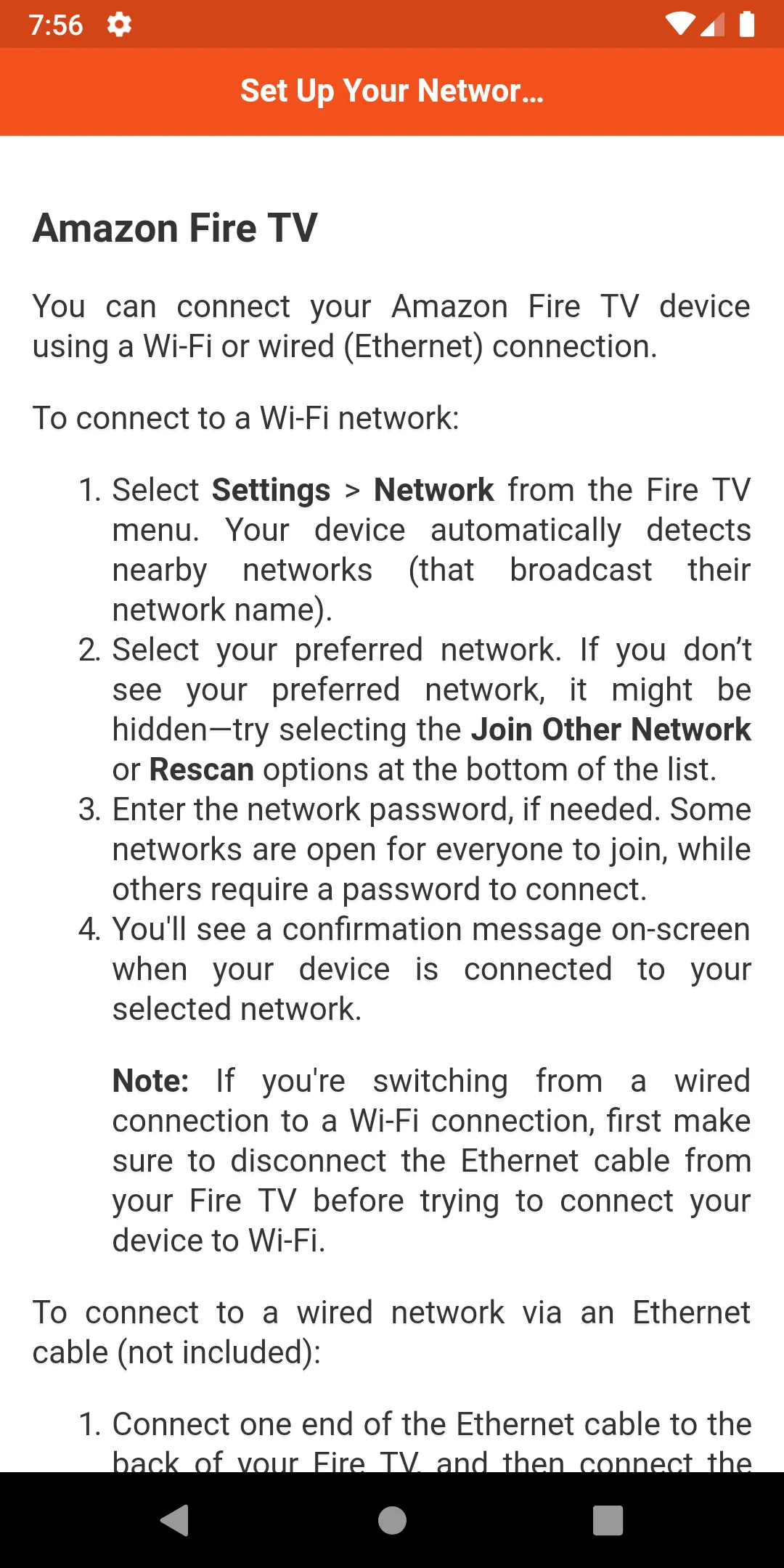 User guide for Fire TV | Indus Appstore | Screenshot