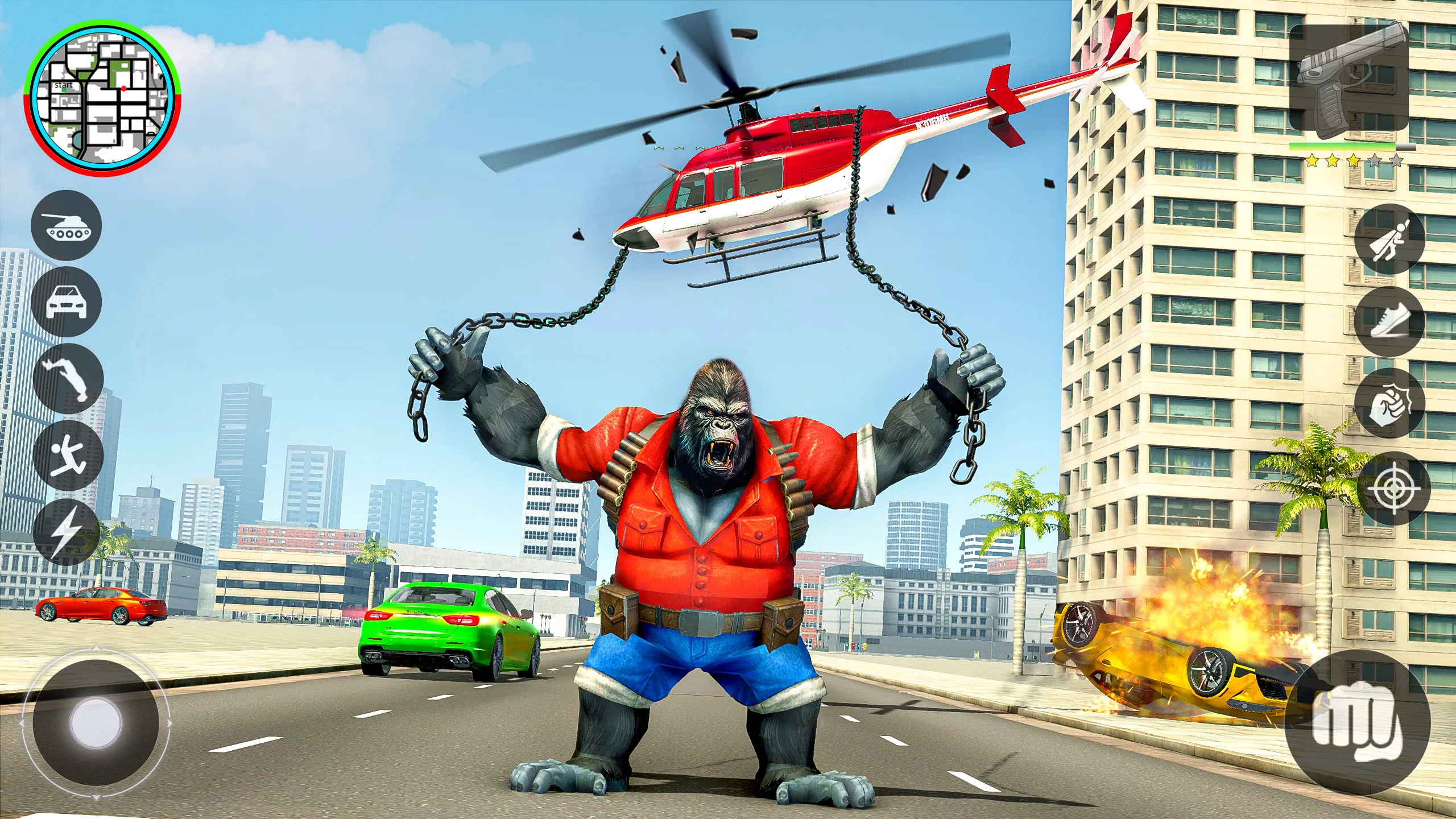 Gorilla Fighting: Hero Game | Indus Appstore | Screenshot