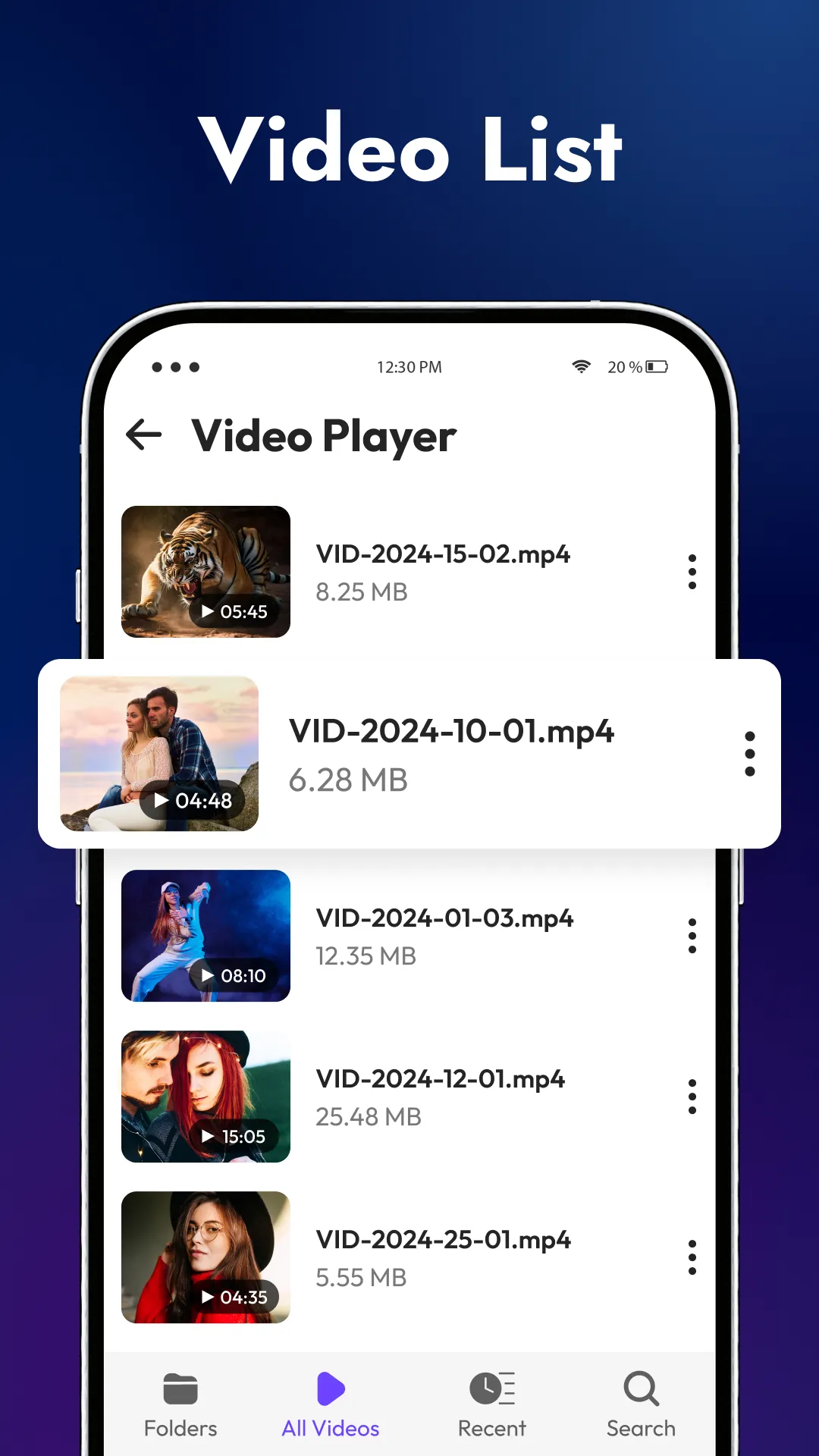 HD Video Player: Media Player | Indus Appstore | Screenshot