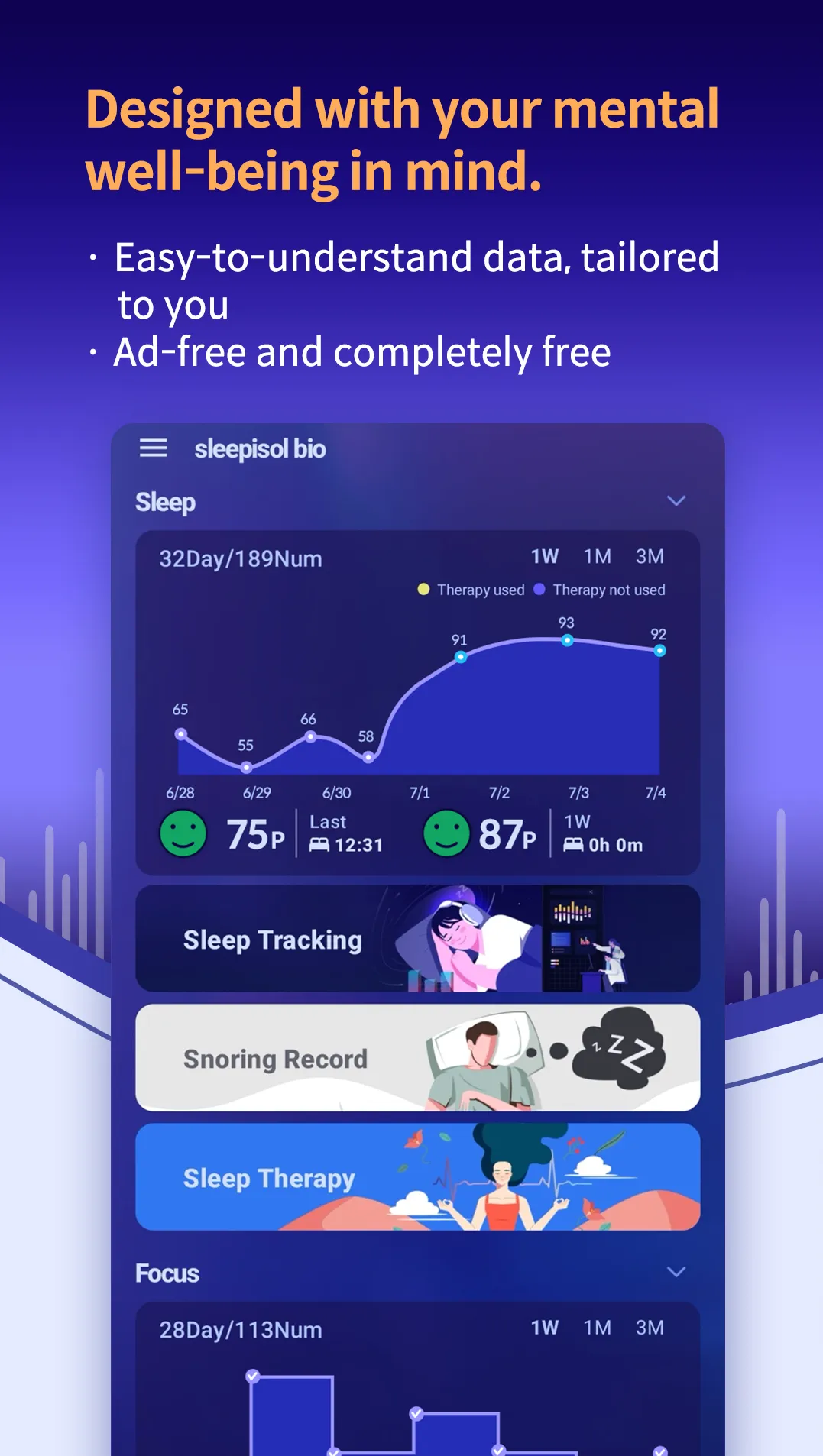 SleepisolBio: sleep, alarm | Indus Appstore | Screenshot