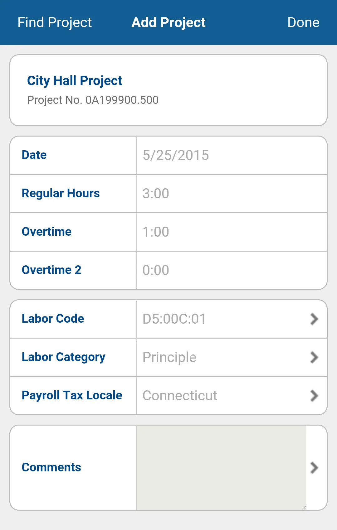 Deltek Vision Time & Expense | Indus Appstore | Screenshot