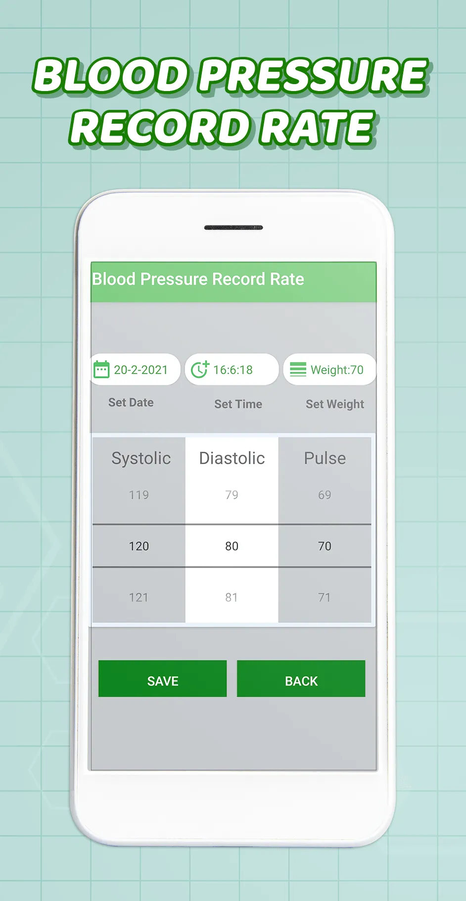 Blood Pressure Diary | Indus Appstore | Screenshot