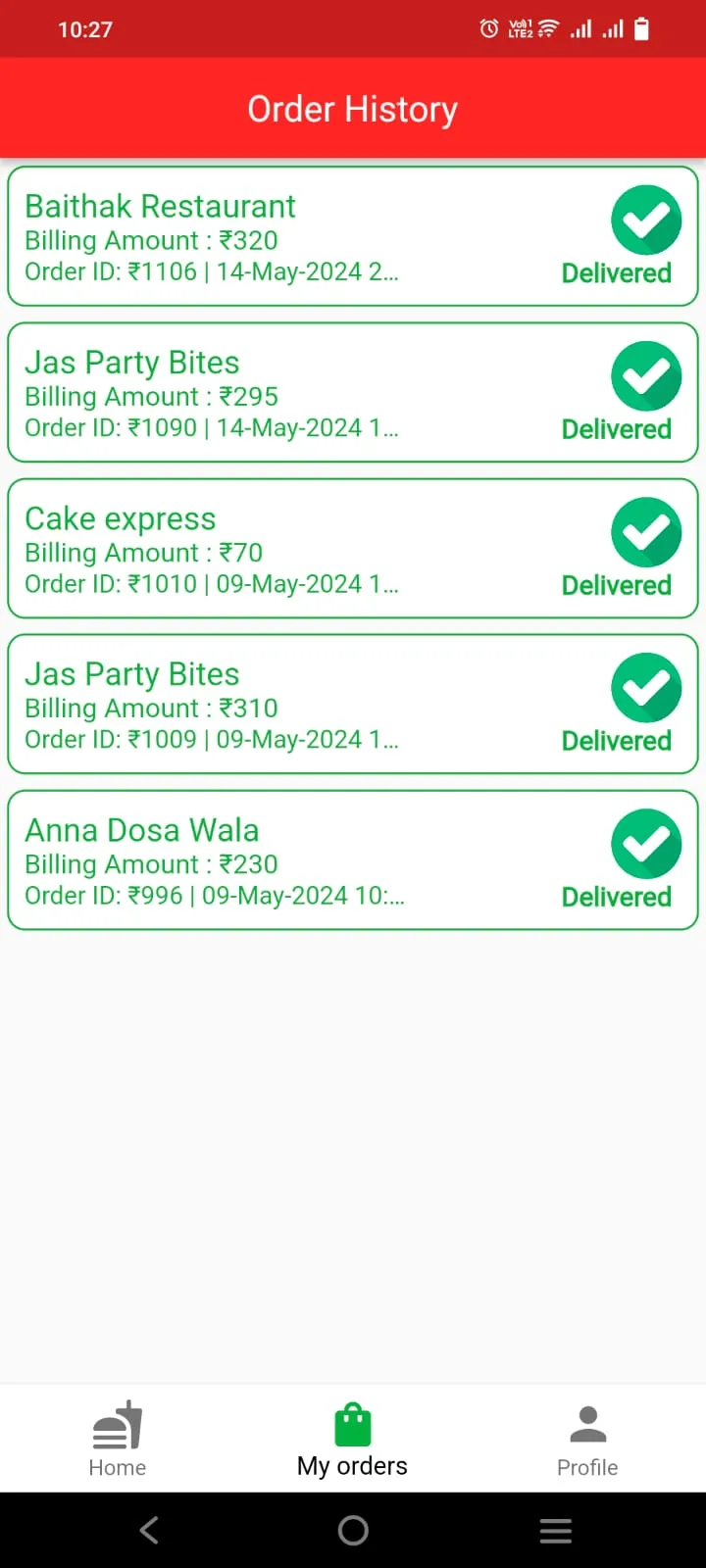 Mealsfly - Food Delivery App | Indus Appstore | Screenshot