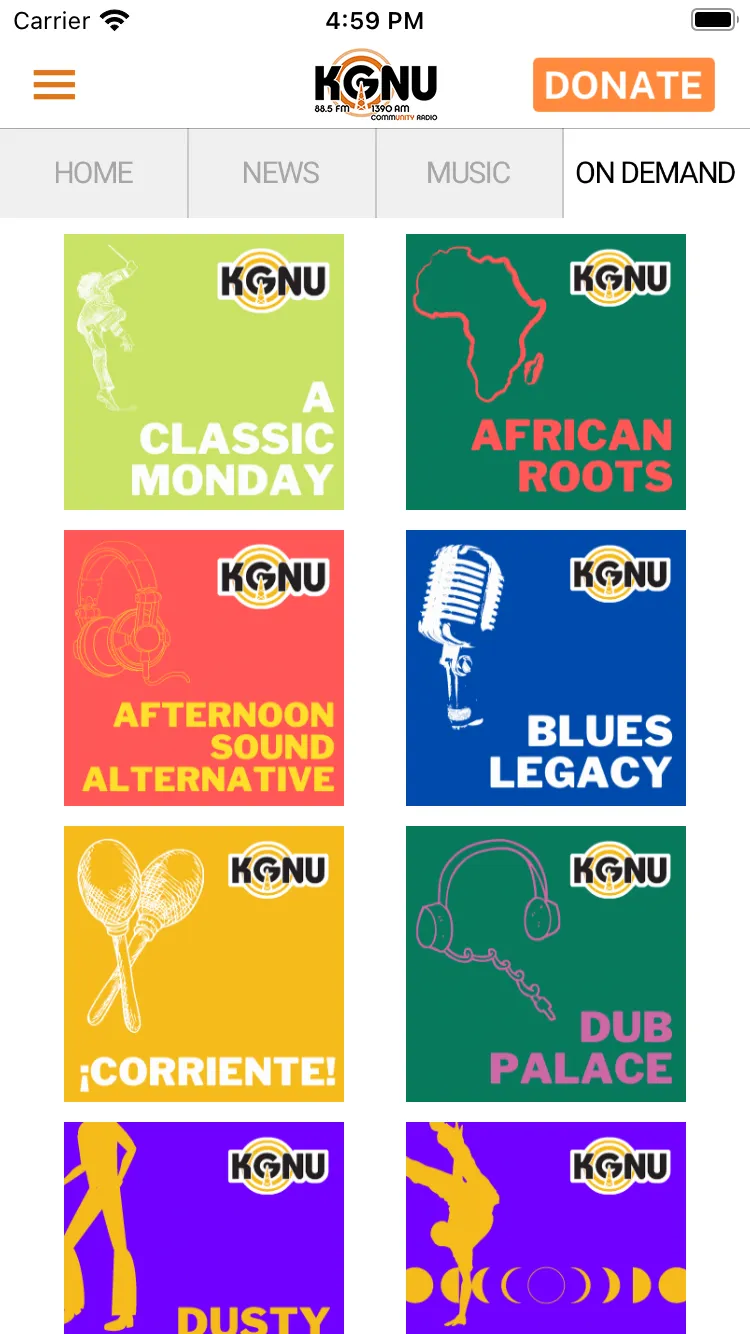 KGNU Community Radio | Indus Appstore | Screenshot