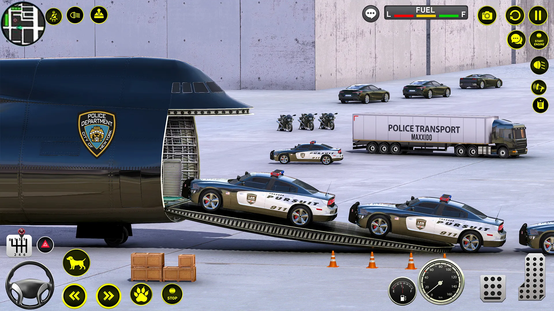 Police Transports Car Parking | Indus Appstore | Screenshot