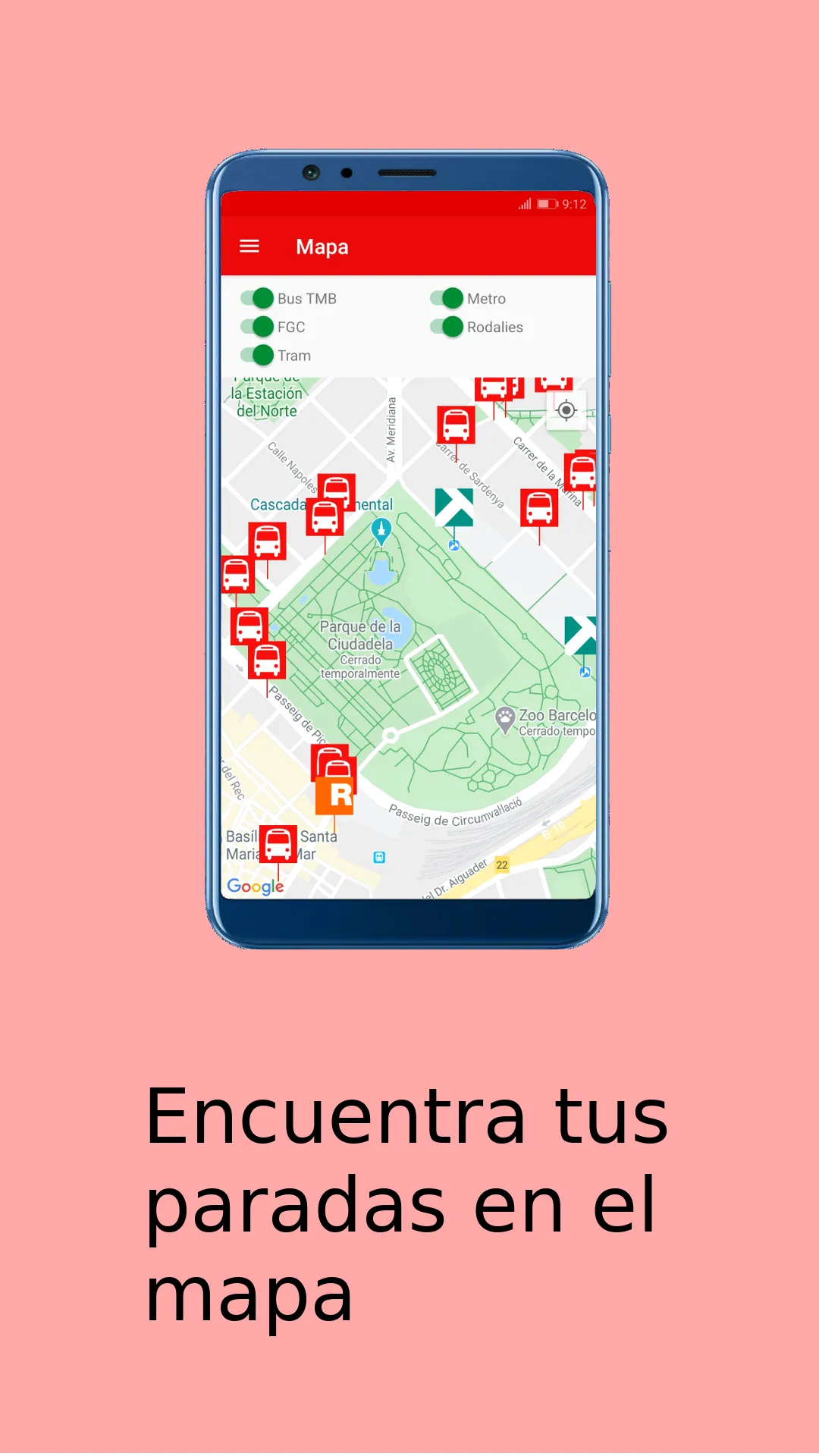 Mi Transporte Barcelona | Indus Appstore | Screenshot