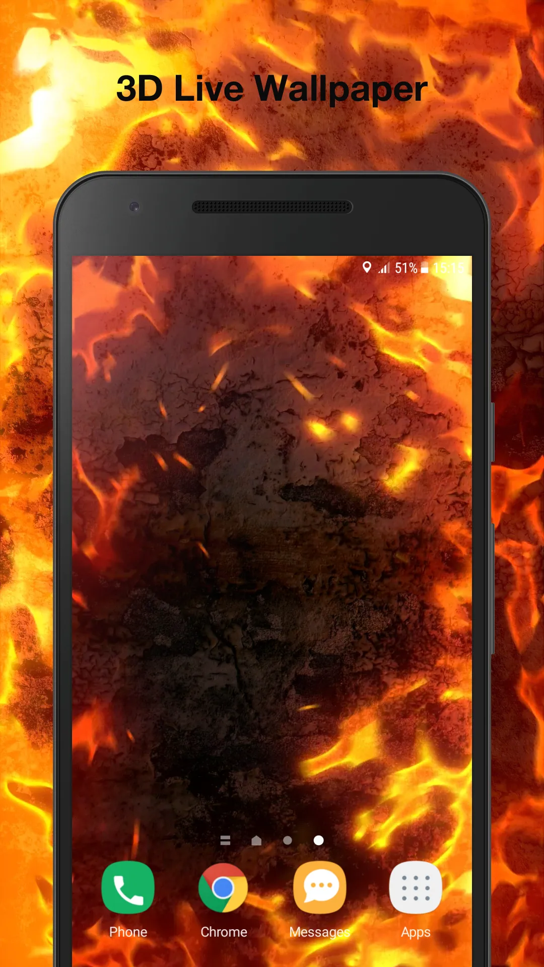 Fire Edges Live Wallpaper | Indus Appstore | Screenshot