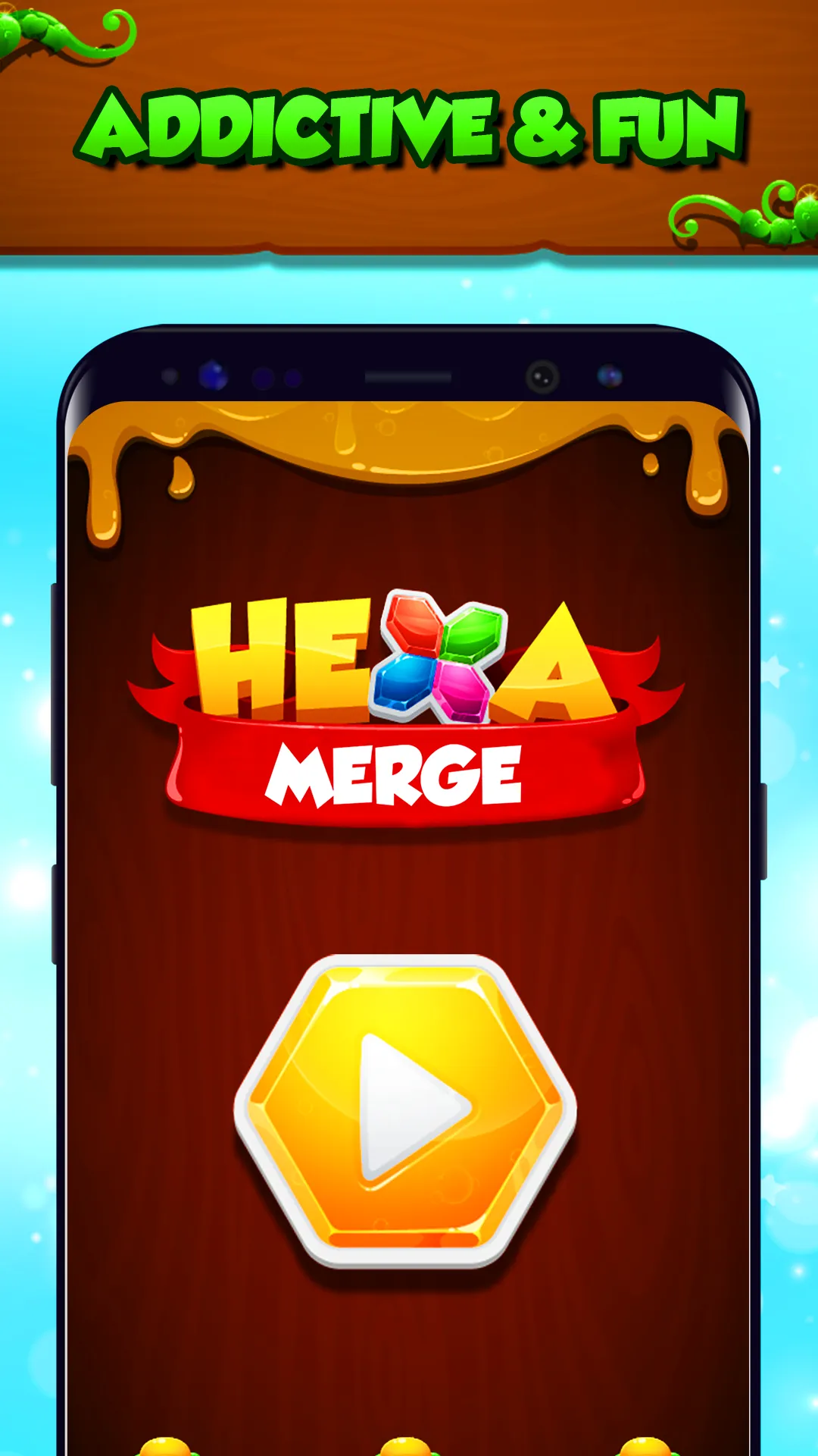 Hexa Numbers: Merge Puzzle | Indus Appstore | Screenshot