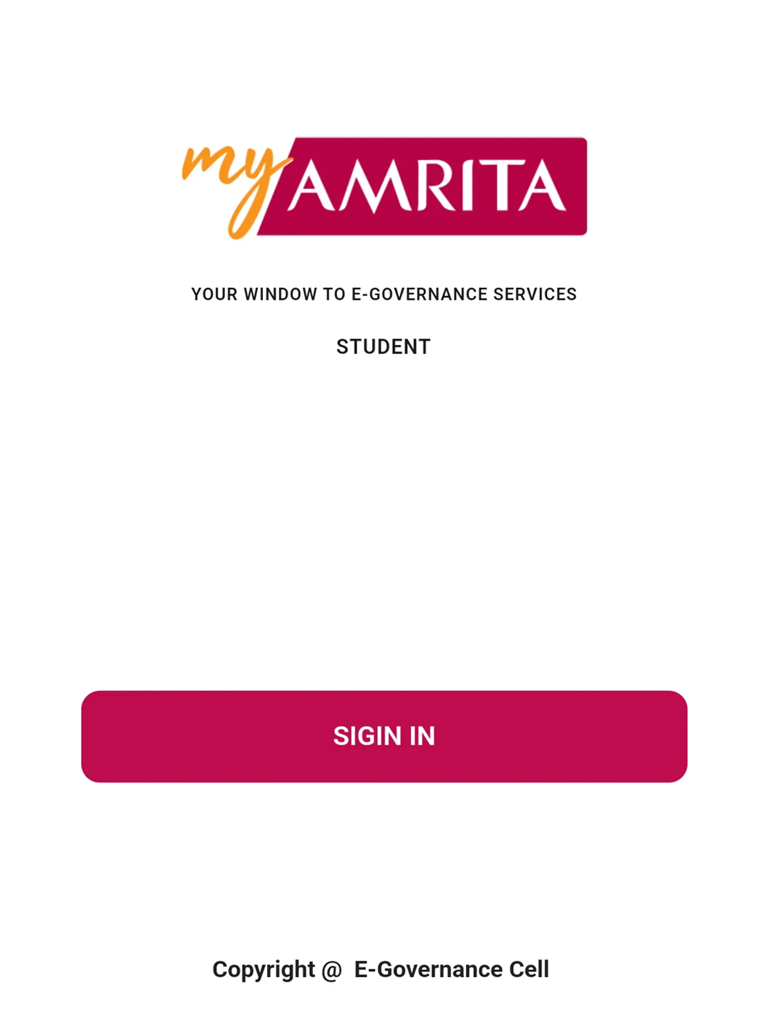 MyAmrita - Students | Indus Appstore | Screenshot