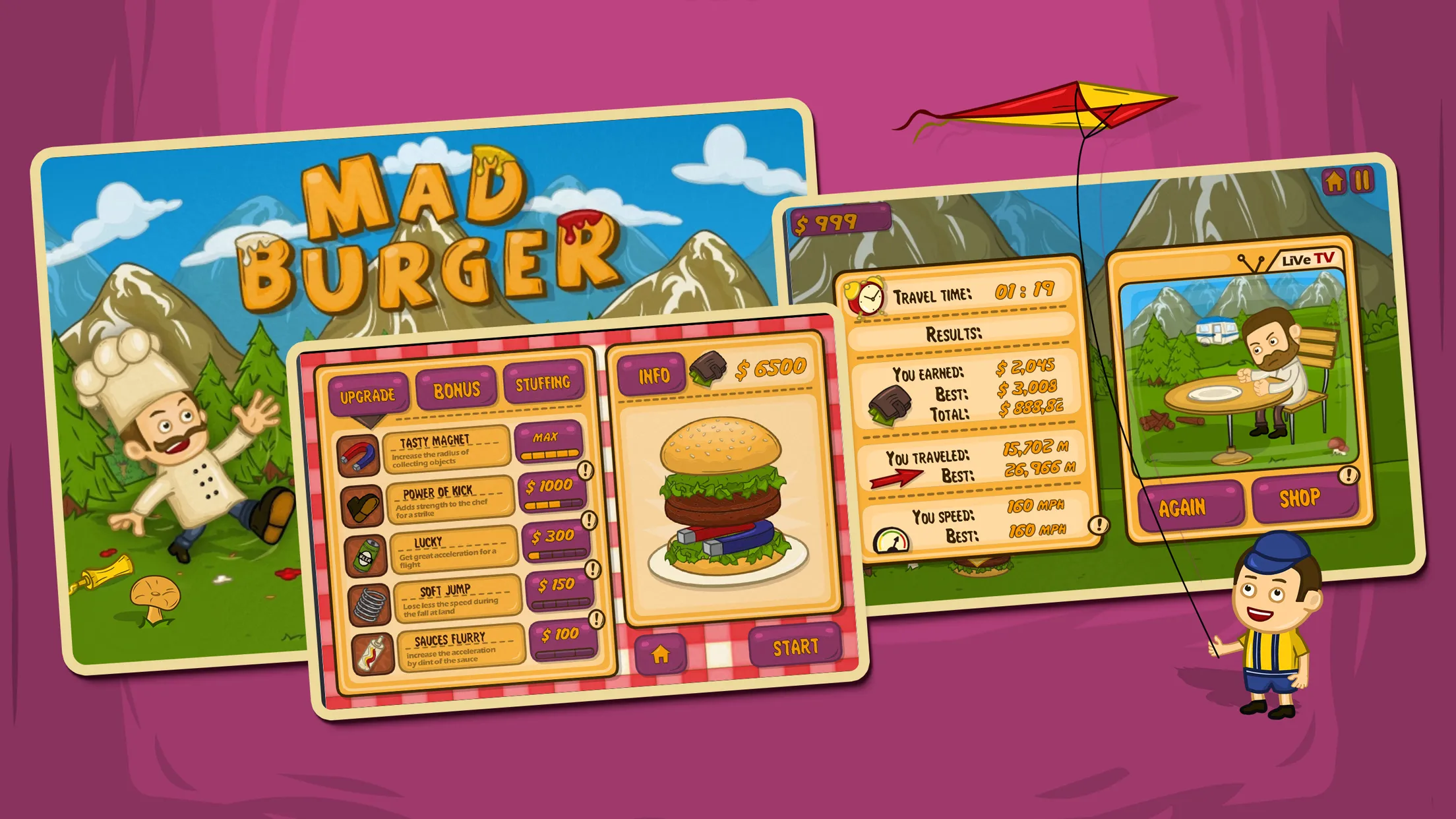 Mad Burger: Launcher Game | Indus Appstore | Screenshot