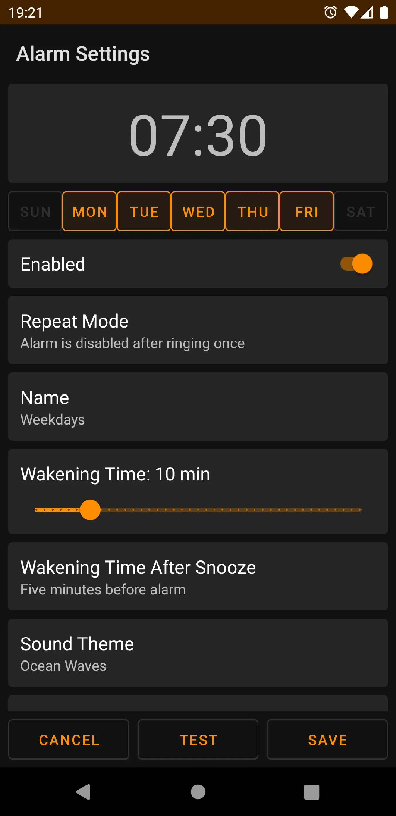 Gradual Alarm - Wakening | Indus Appstore | Screenshot