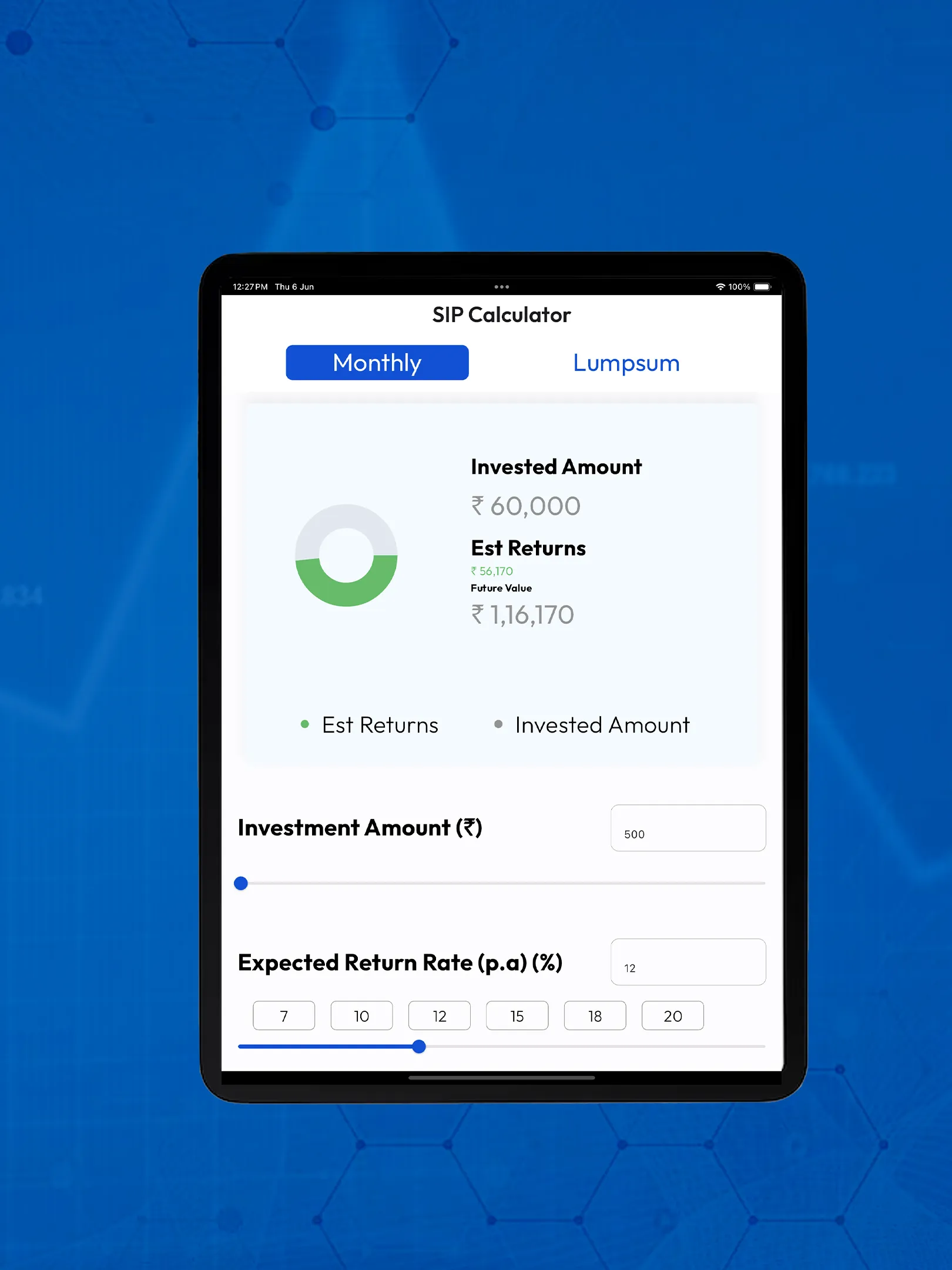 SIP Calculator | Indus Appstore | Screenshot