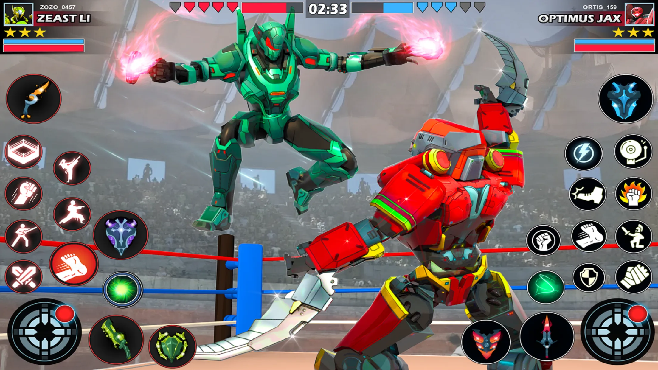 Robot Kung Fu Fighting Games | Indus Appstore | Screenshot