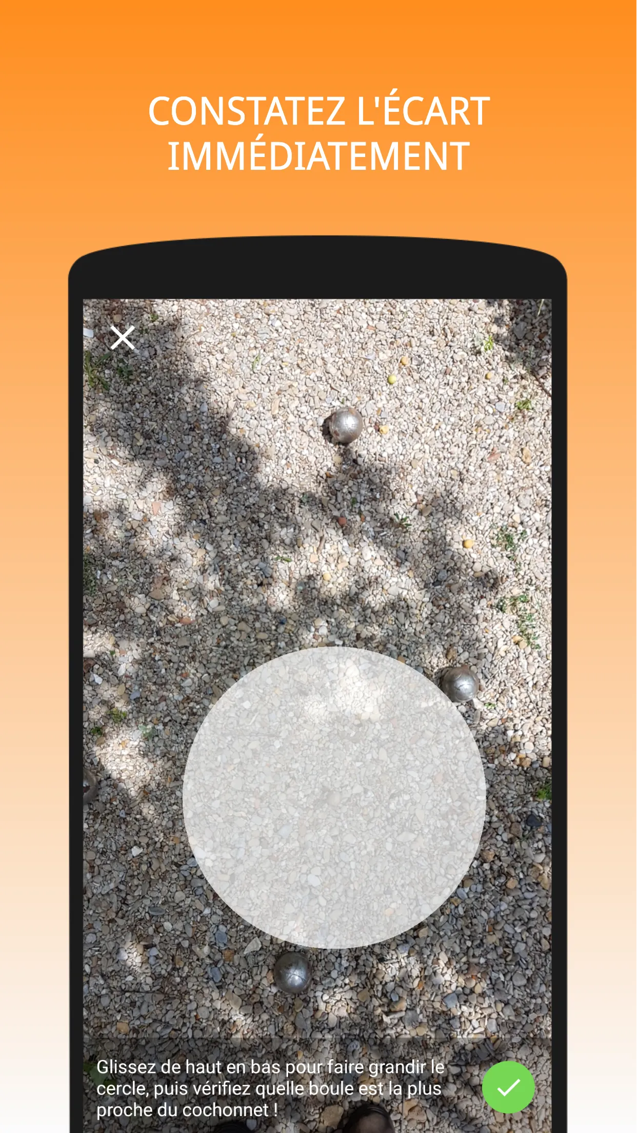 Bocce measure | Indus Appstore | Screenshot