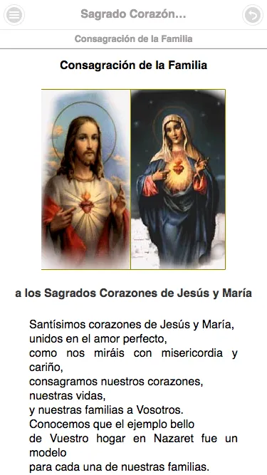 Sagrado Corazón de Jesús | Indus Appstore | Screenshot