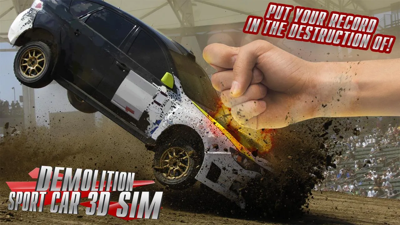 Demolition Sport Car 3D Sim | Indus Appstore | Screenshot