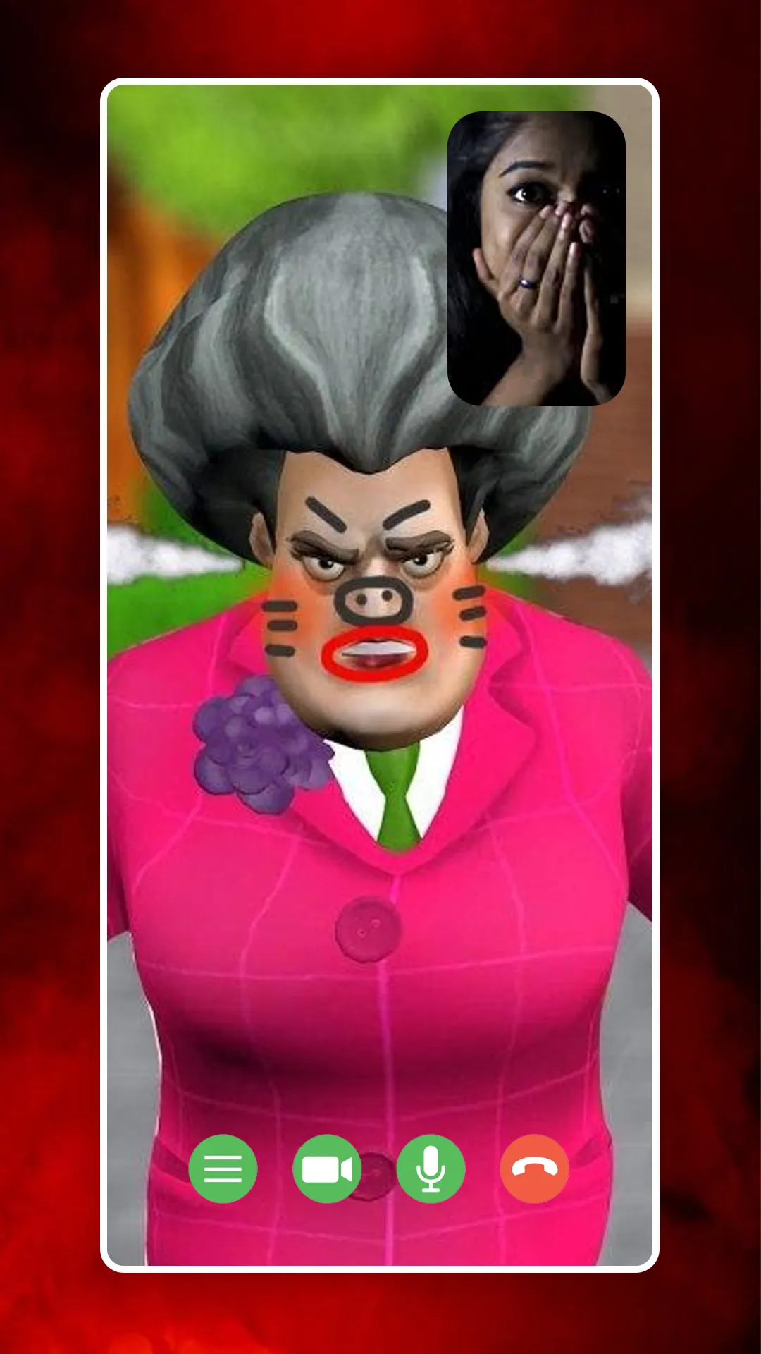 Scary Granny Calling - Fake vi | Indus Appstore | Screenshot