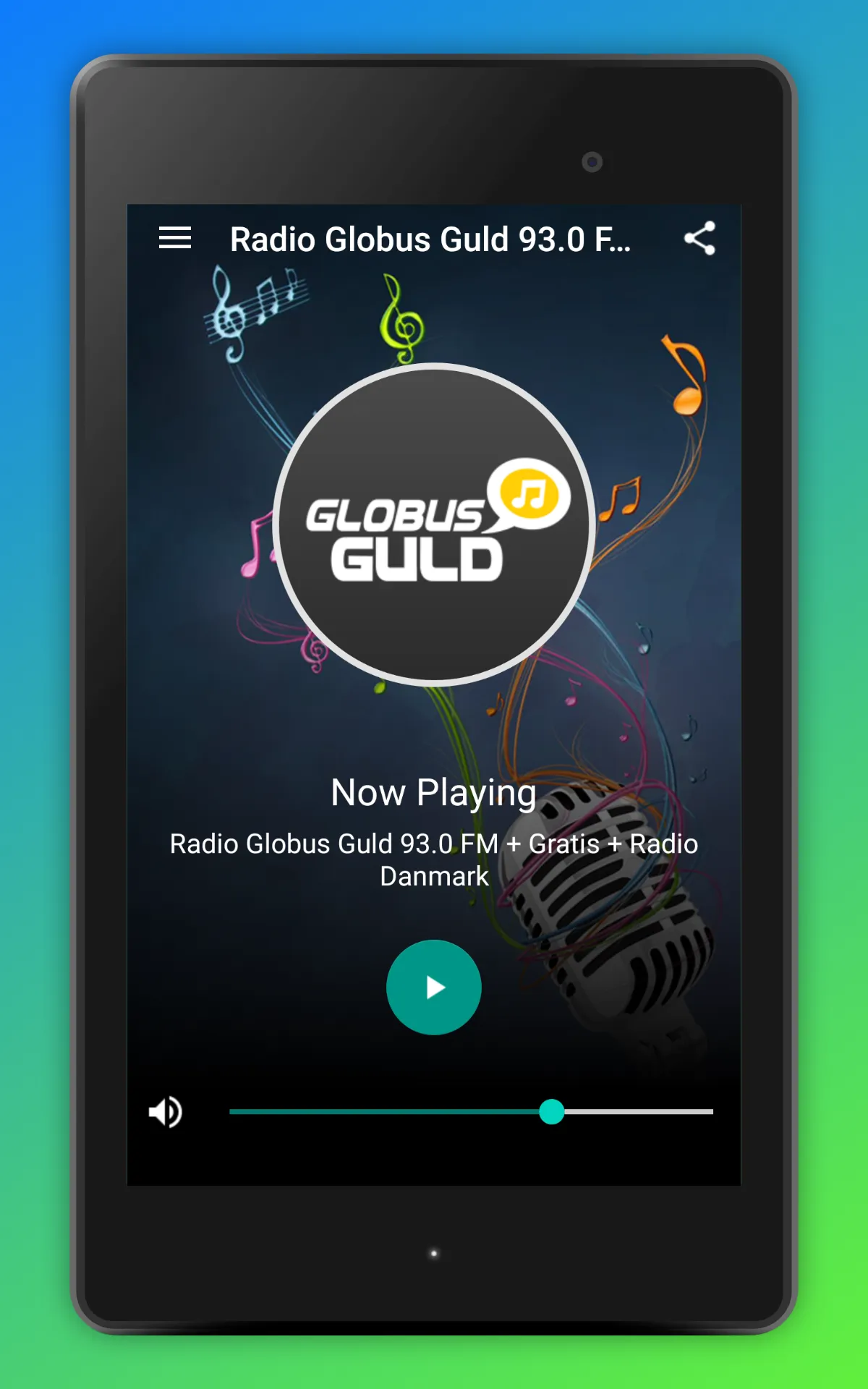 Radio Globus Guld App Danmark | Indus Appstore | Screenshot