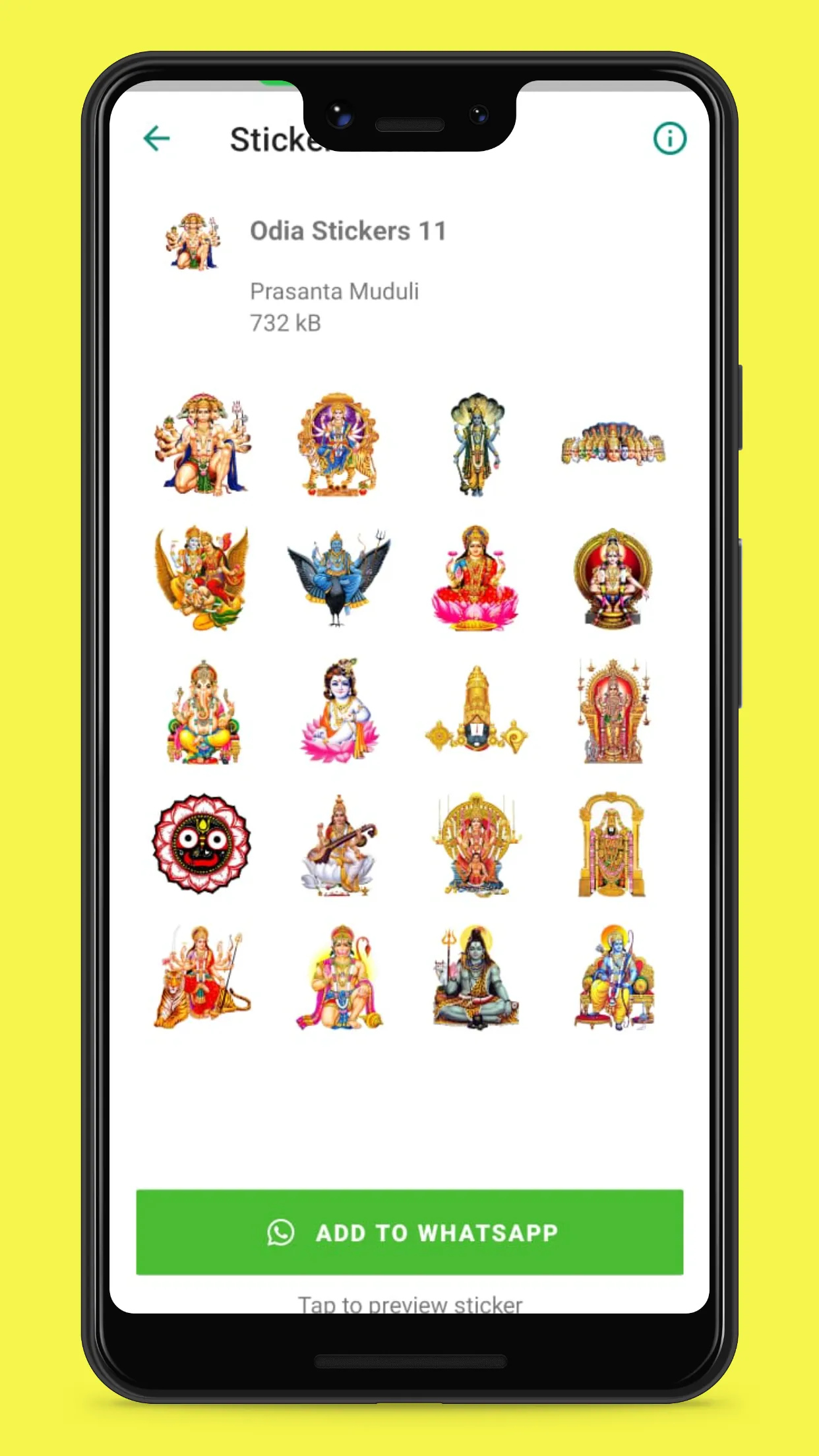 Odia Stickers | Indus Appstore | Screenshot